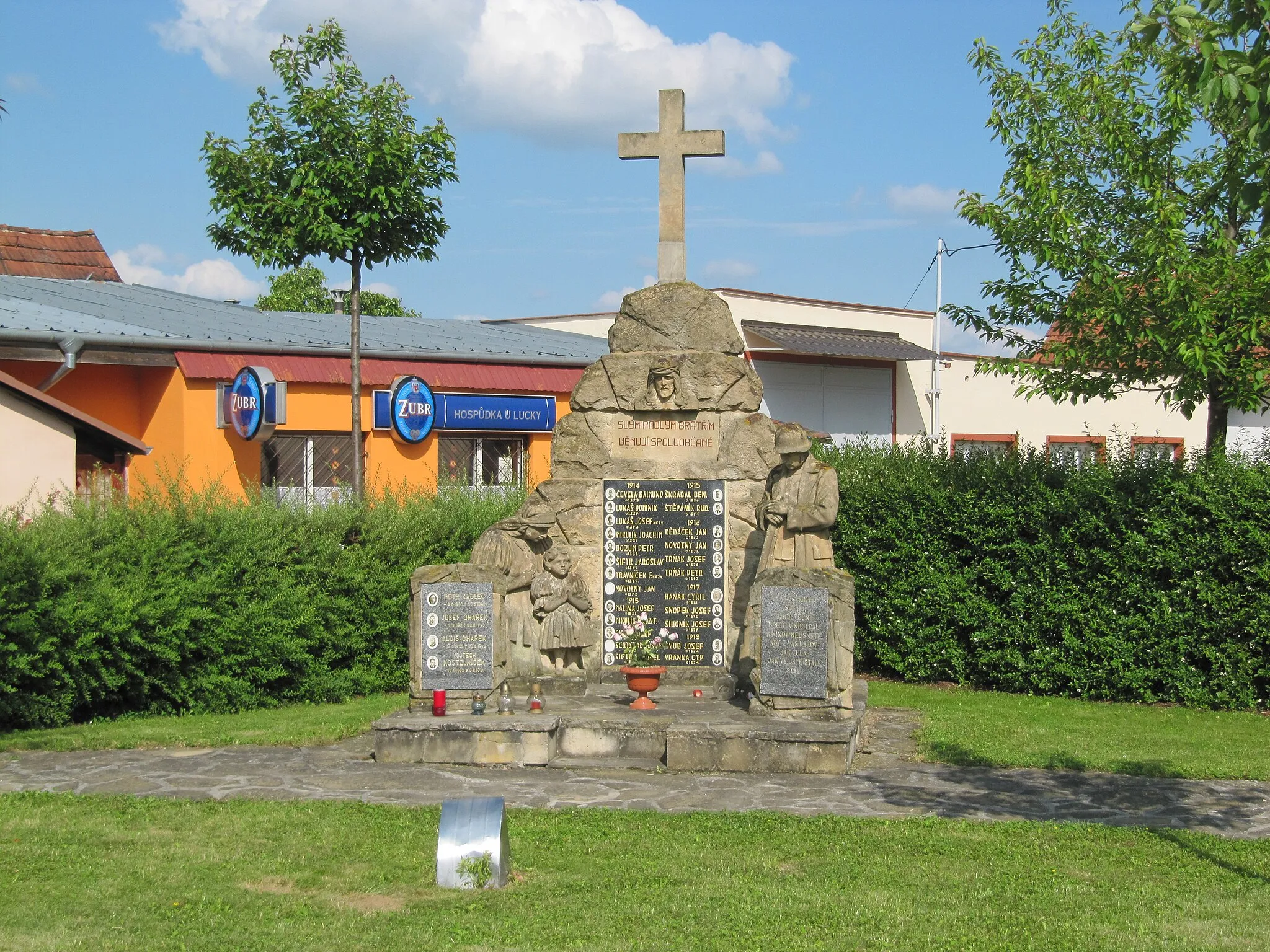 Photo showing: Traplice in Uherské Hradiště District, Czech Republic. Monument.