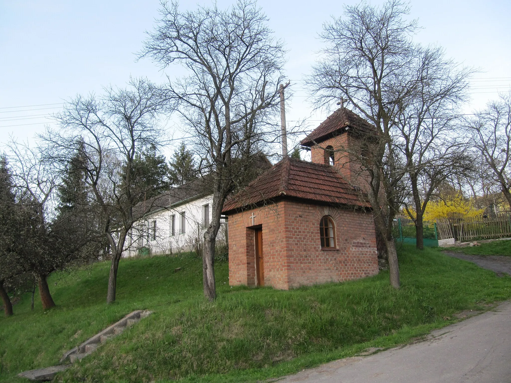 Photo showing: Staré Hutě in Uherské Hradiště District, Czech Republic. Chapel.