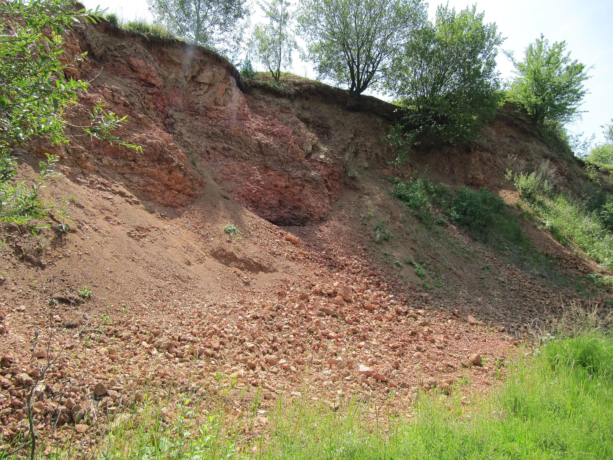 Photo showing: Medlovický lom