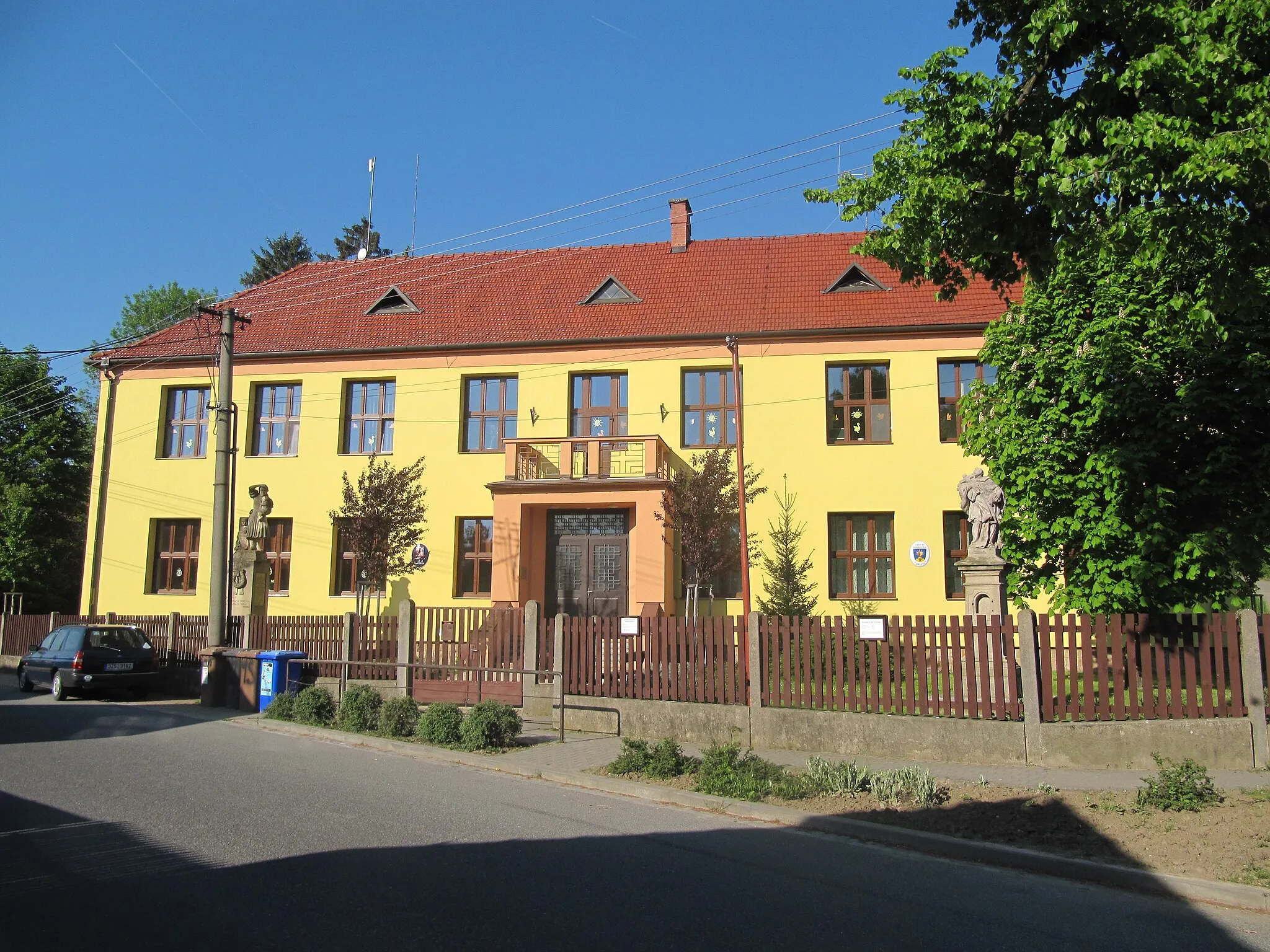 Photo showing: Břestek in Uherské Hradiště District, Czech Republic. Kindergarten.