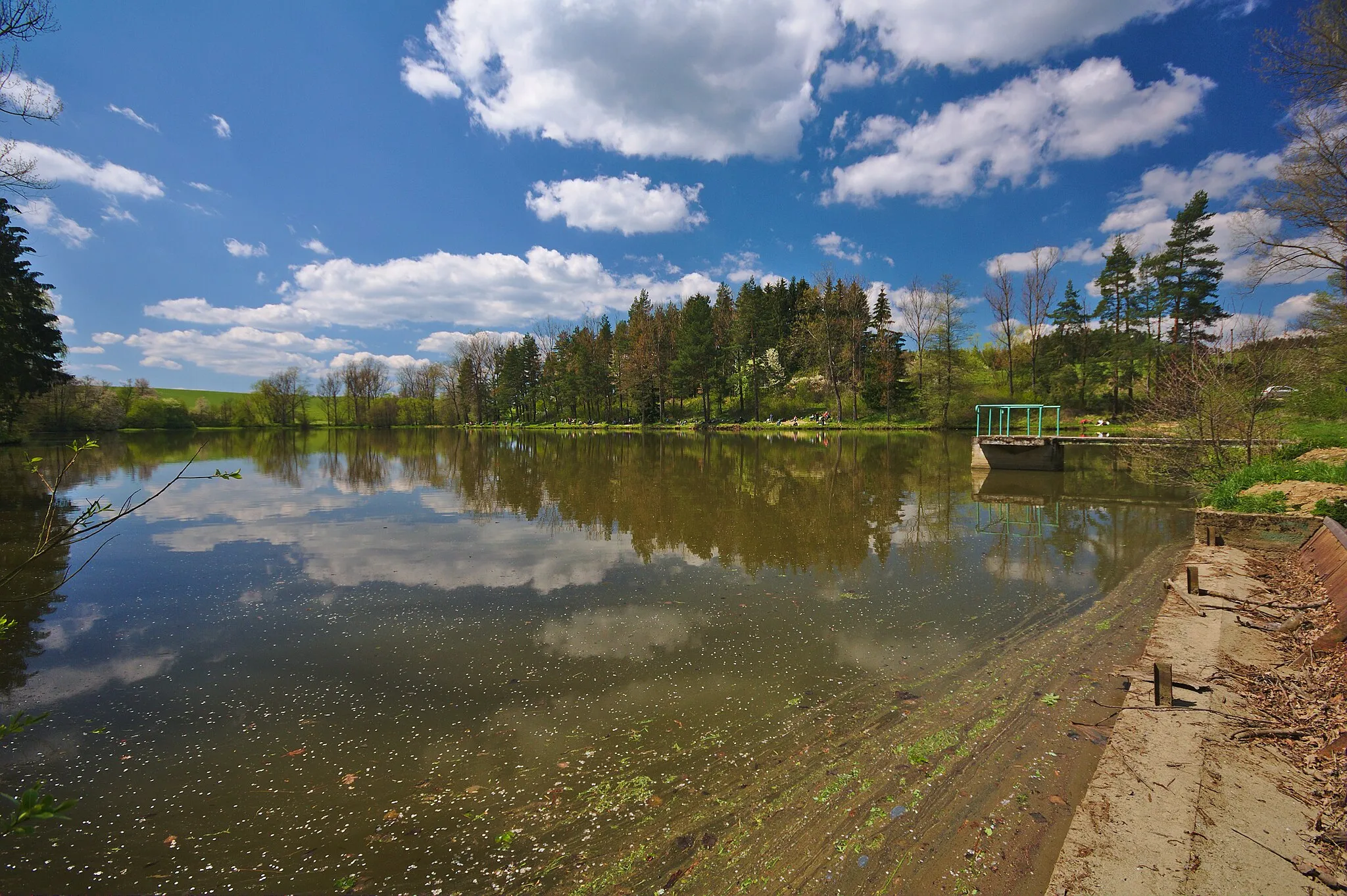 Photo showing: Dolní lačnovský rybník, Lačnov, okres Vsetín