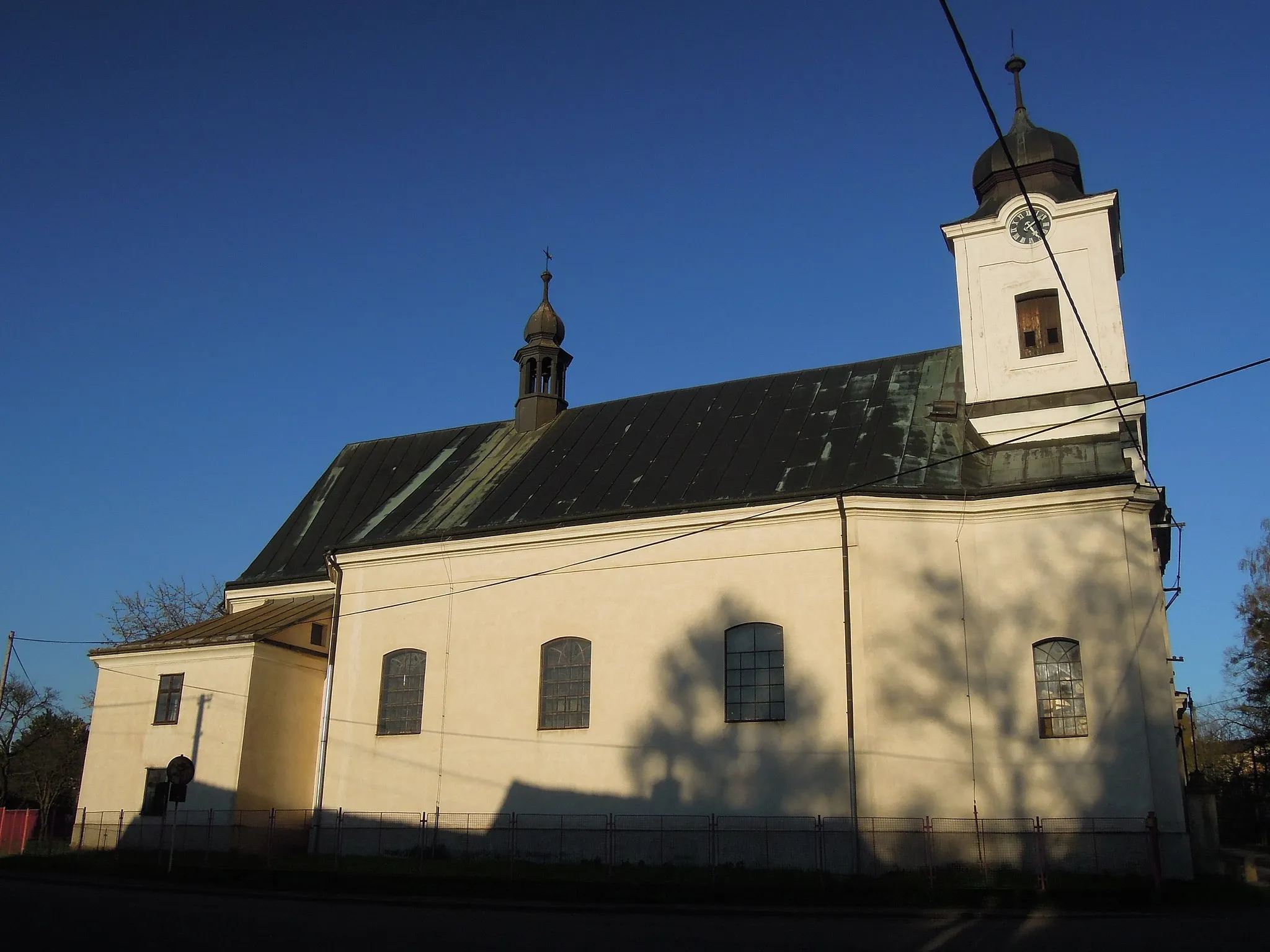 Photo showing: Church in Choryně, Vsetín District, Zlín Region, Czech Republic