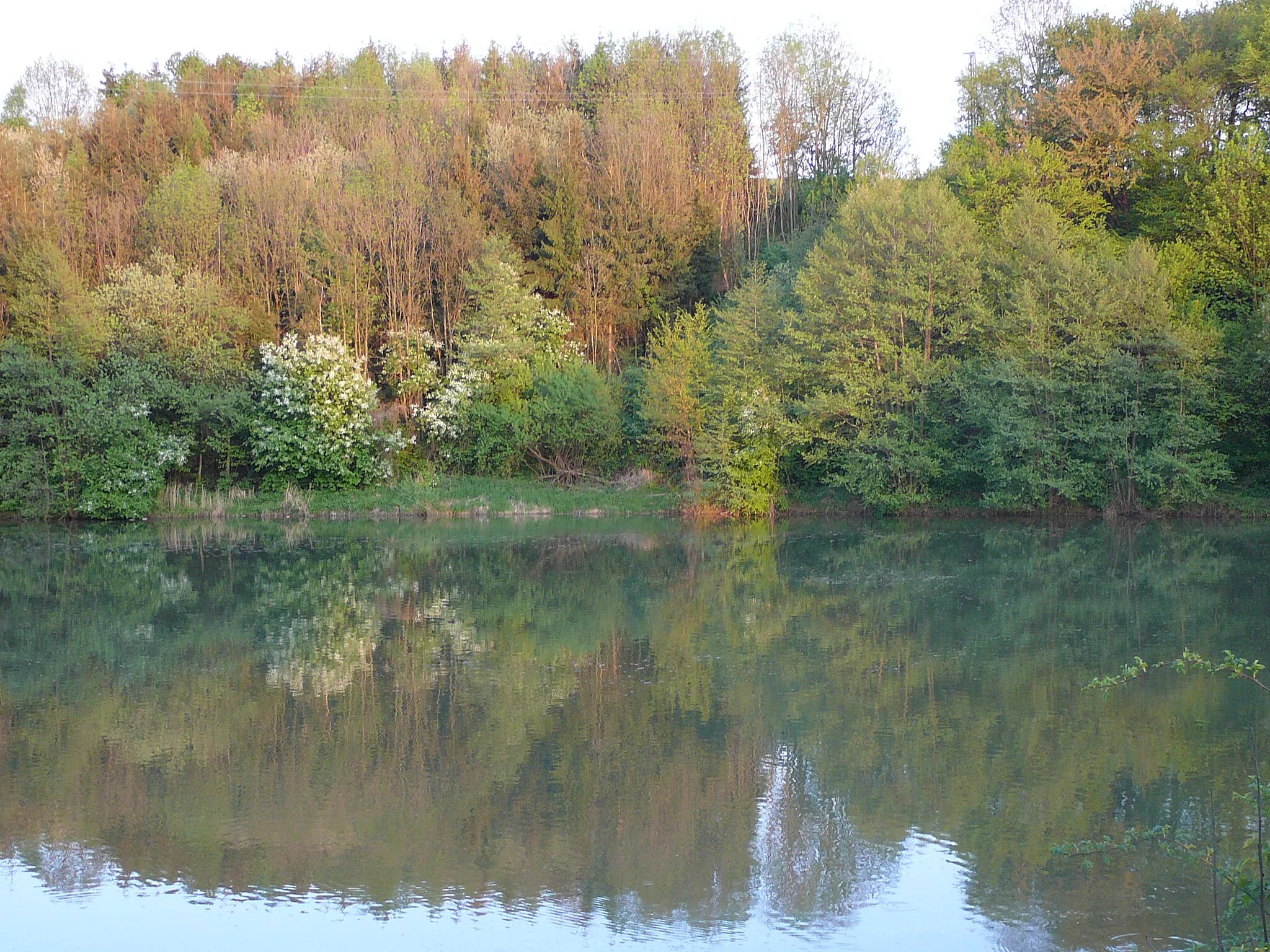 Photo showing: Fryšták reservoir