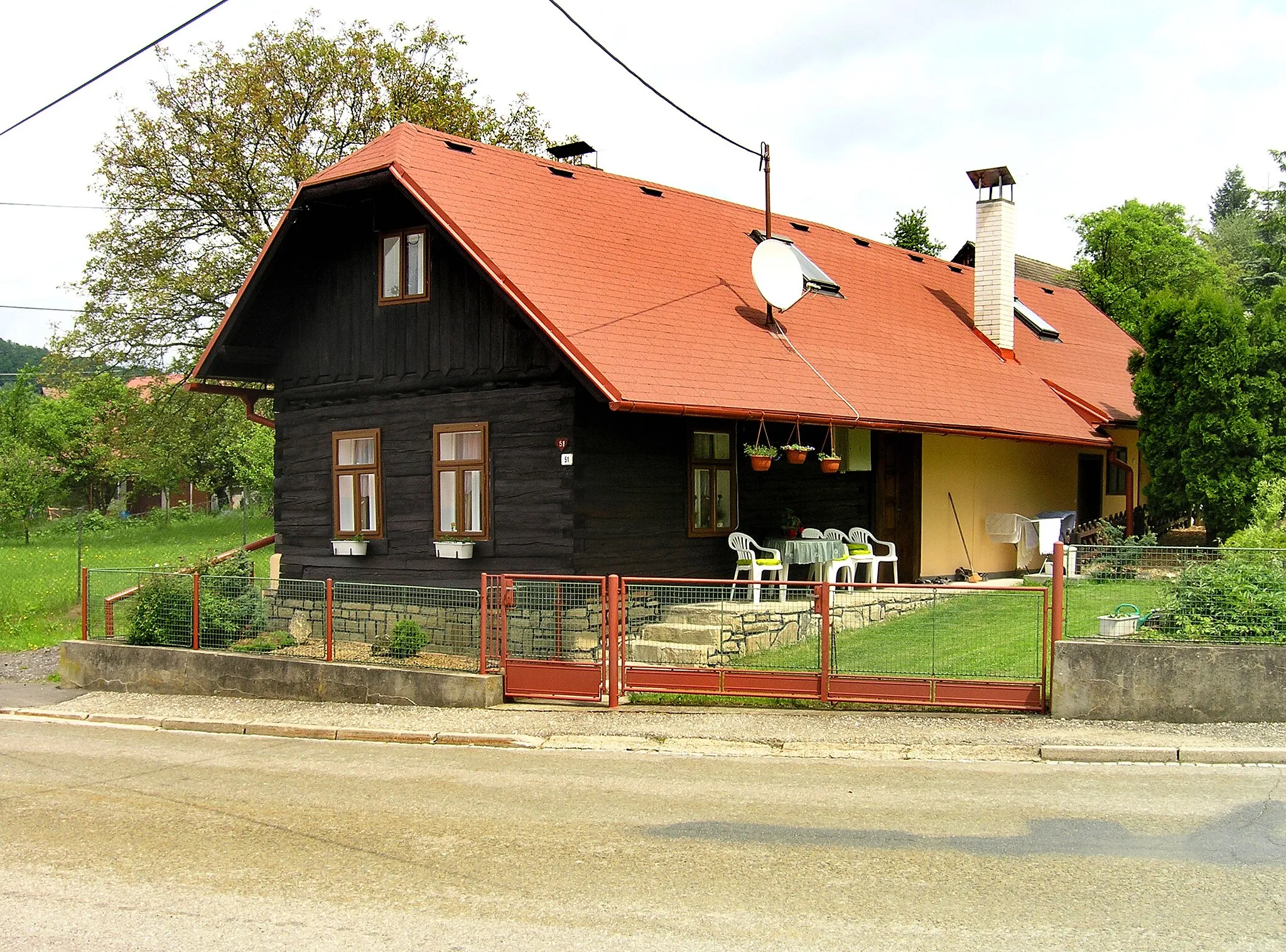 Photo showing: Ublo village, Czech Republic