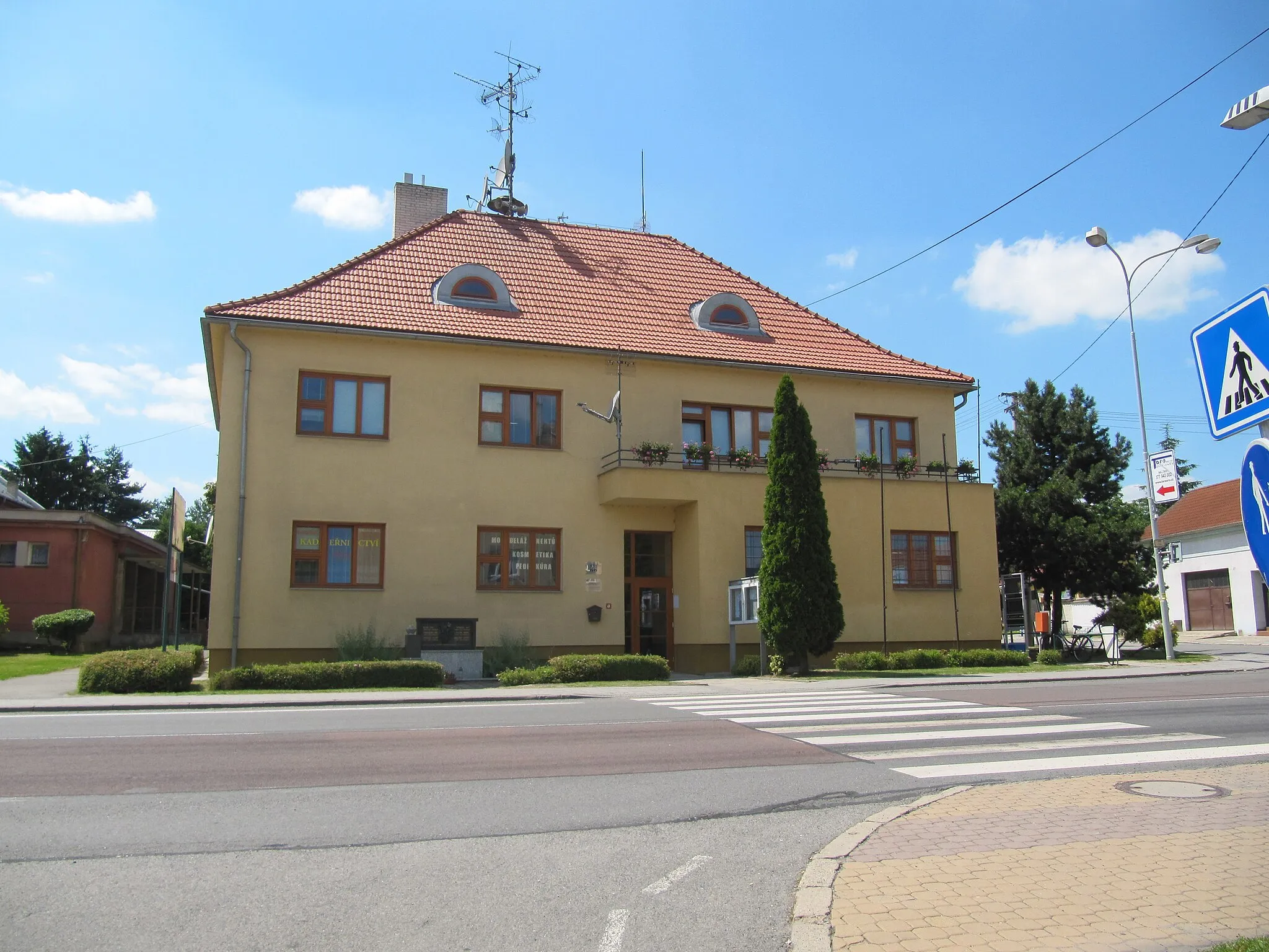 Photo showing: Spytihněv in Zlín District, Czech Republic.Municipal office.