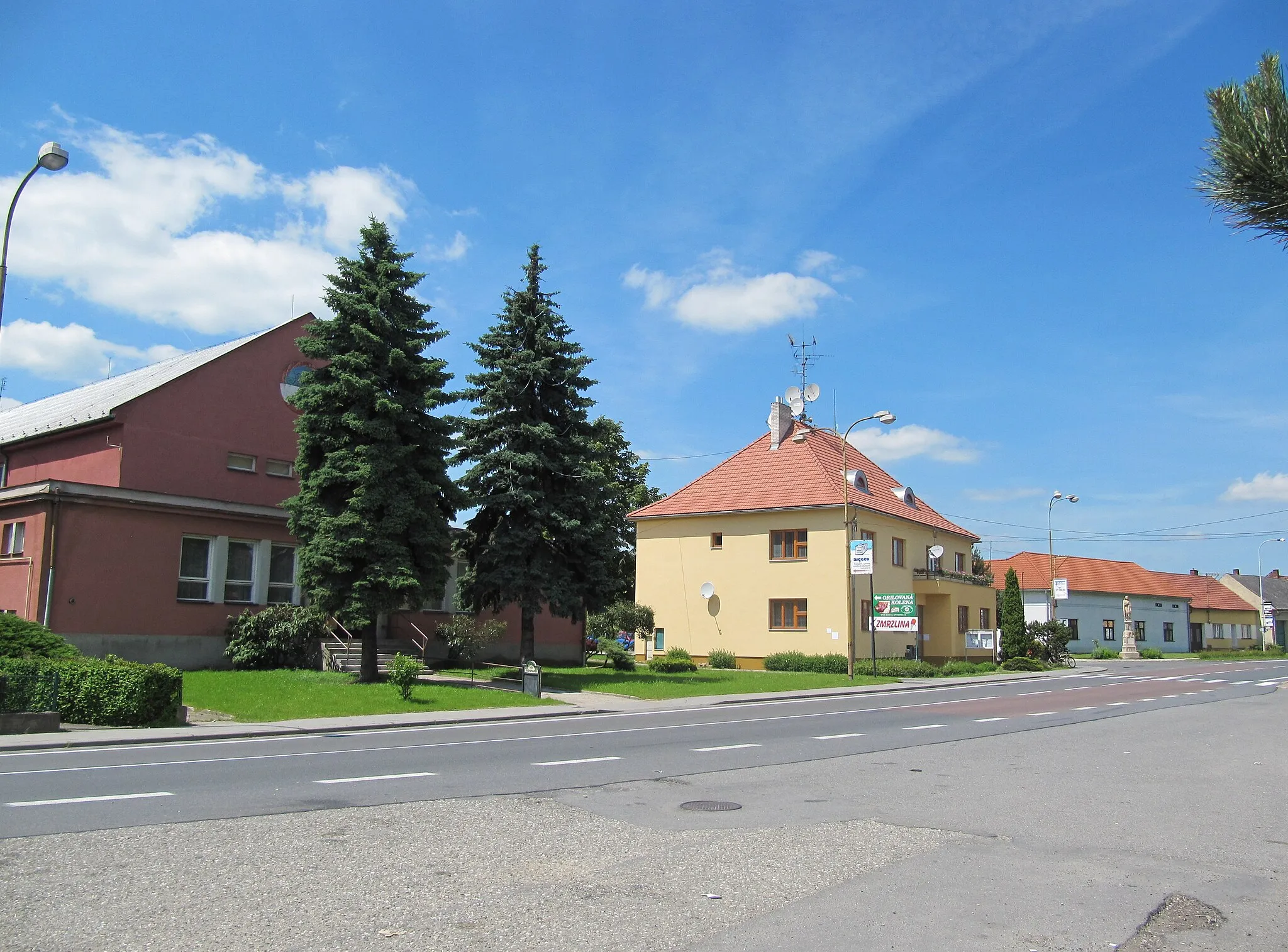 Photo showing: Spytihněv in Zlín District, Czech Republic.Municipal office.