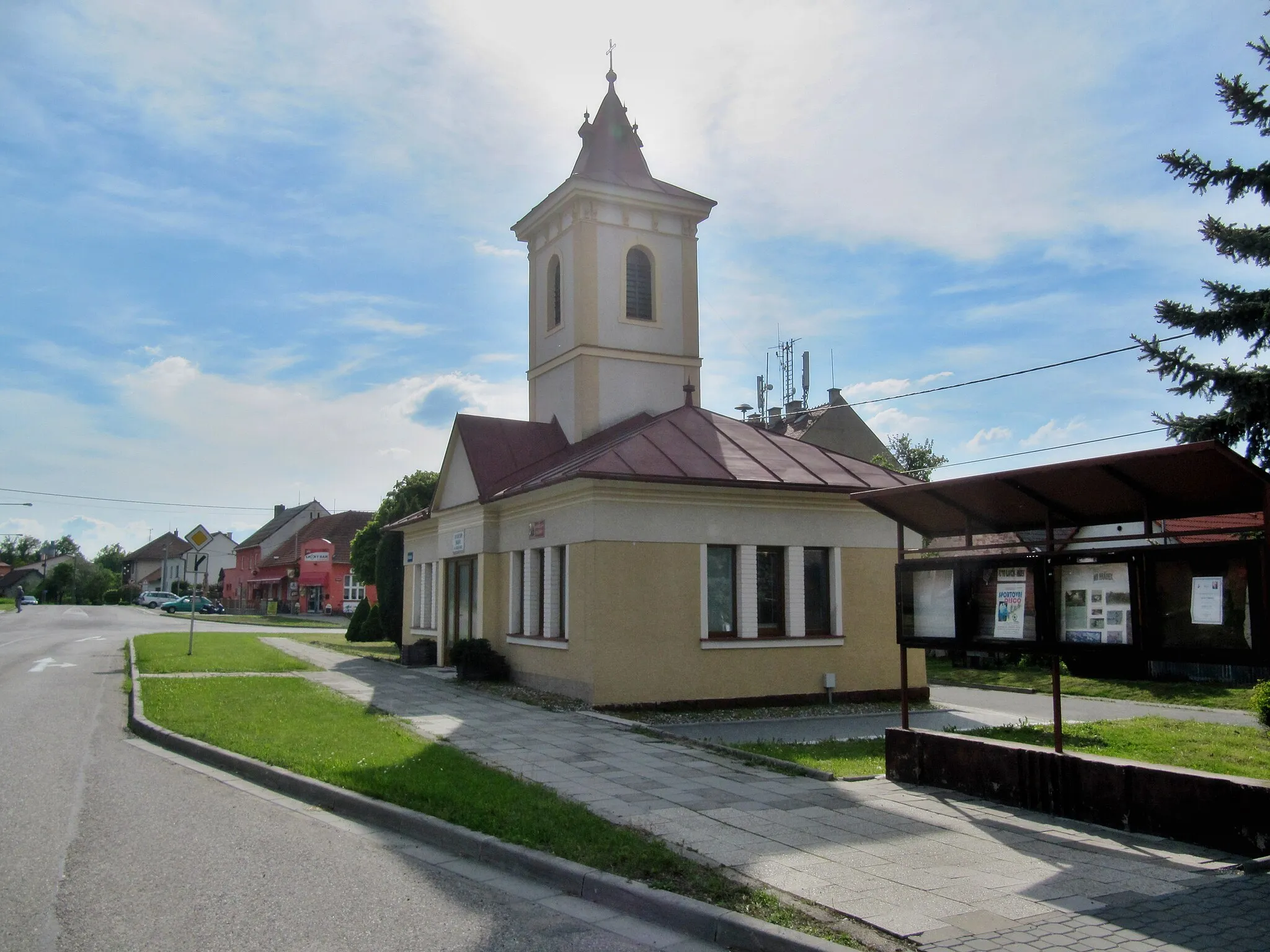Photo showing: Slavičín, im Kreis Zlín, Tschechien, Ortsteil Hrádek na Vlárské dráze
