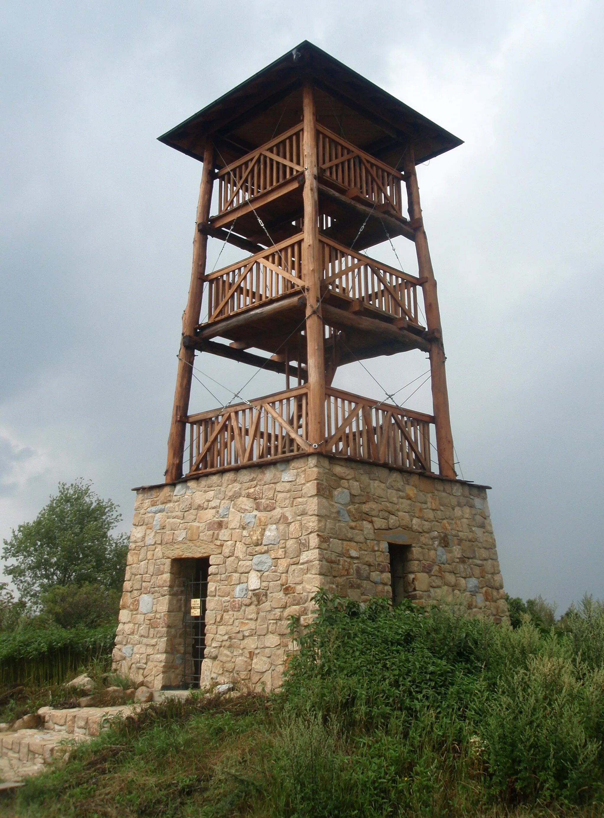 Photo showing: Hostišovská rozhledna Na Strážné