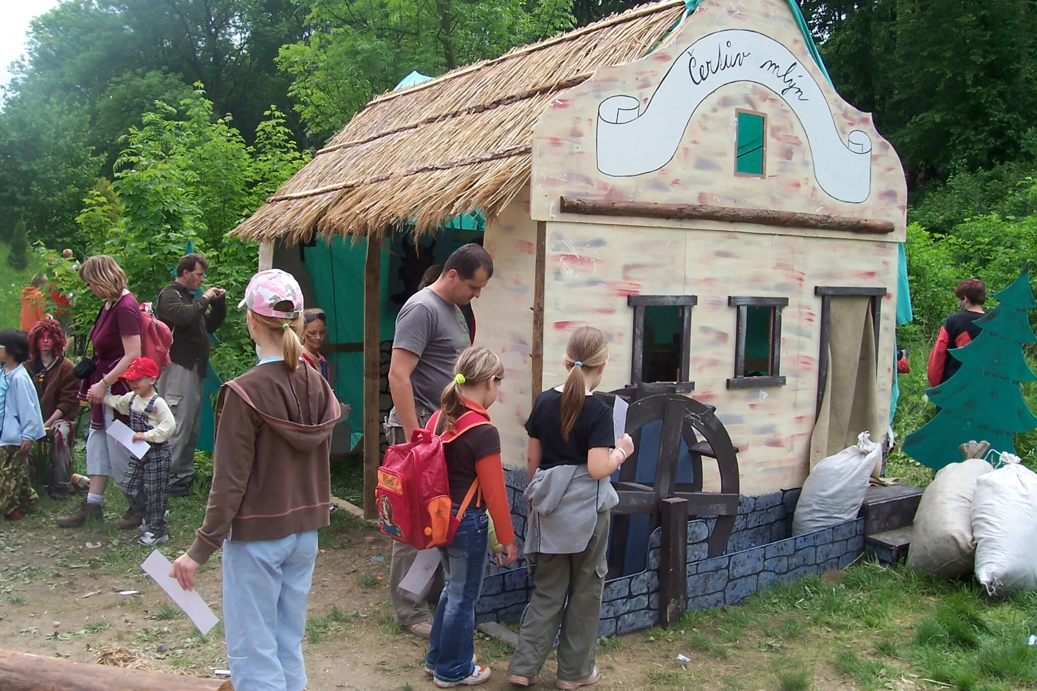 Photo showing: Halenkovice in Zlín District, Czech Republic.Fairy-tale-forest, traditional doing for children.