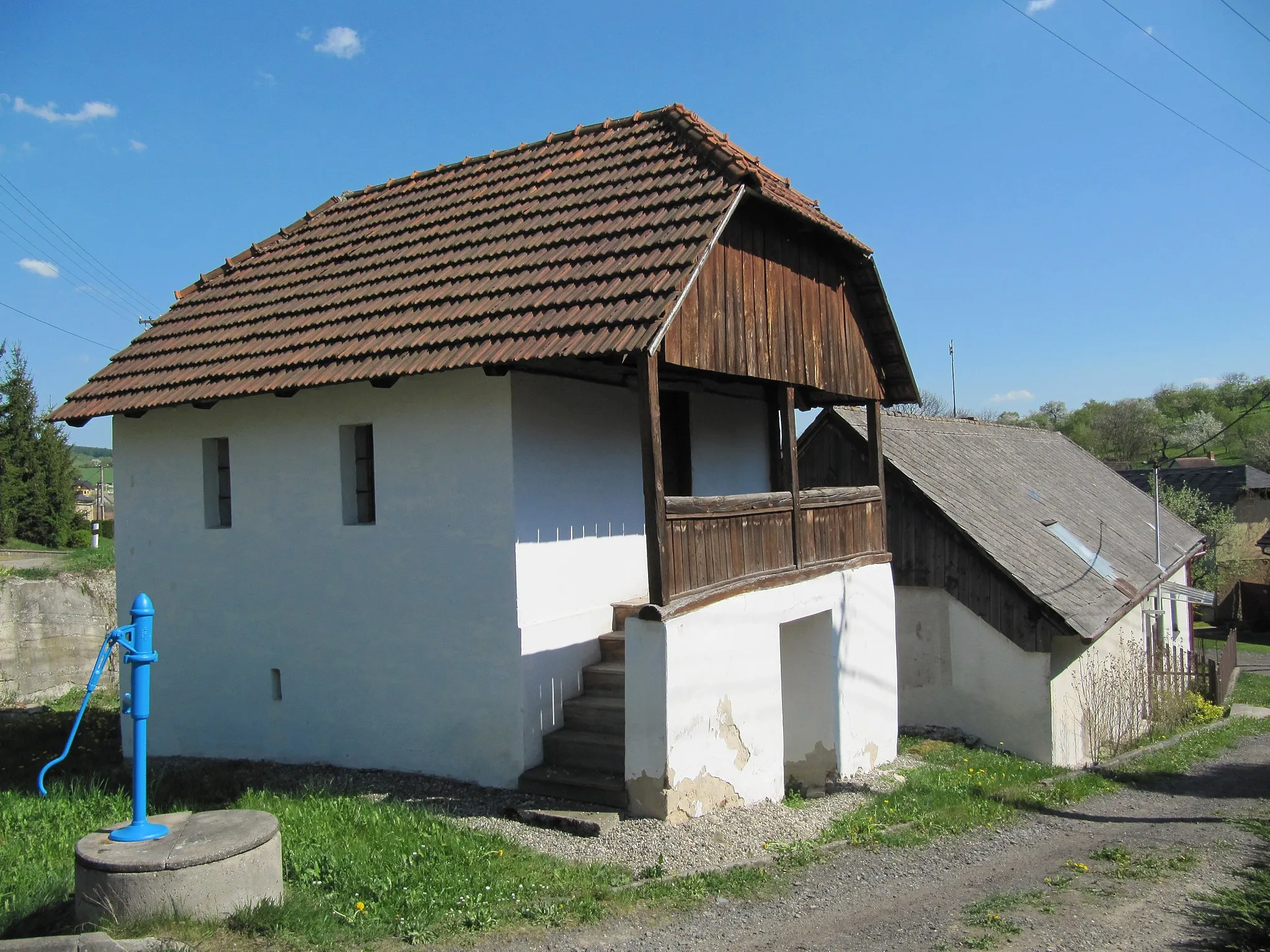 Photo showing: Doubravy in Zlín District, Czech Republic. Listed chamber of the house No. 21.