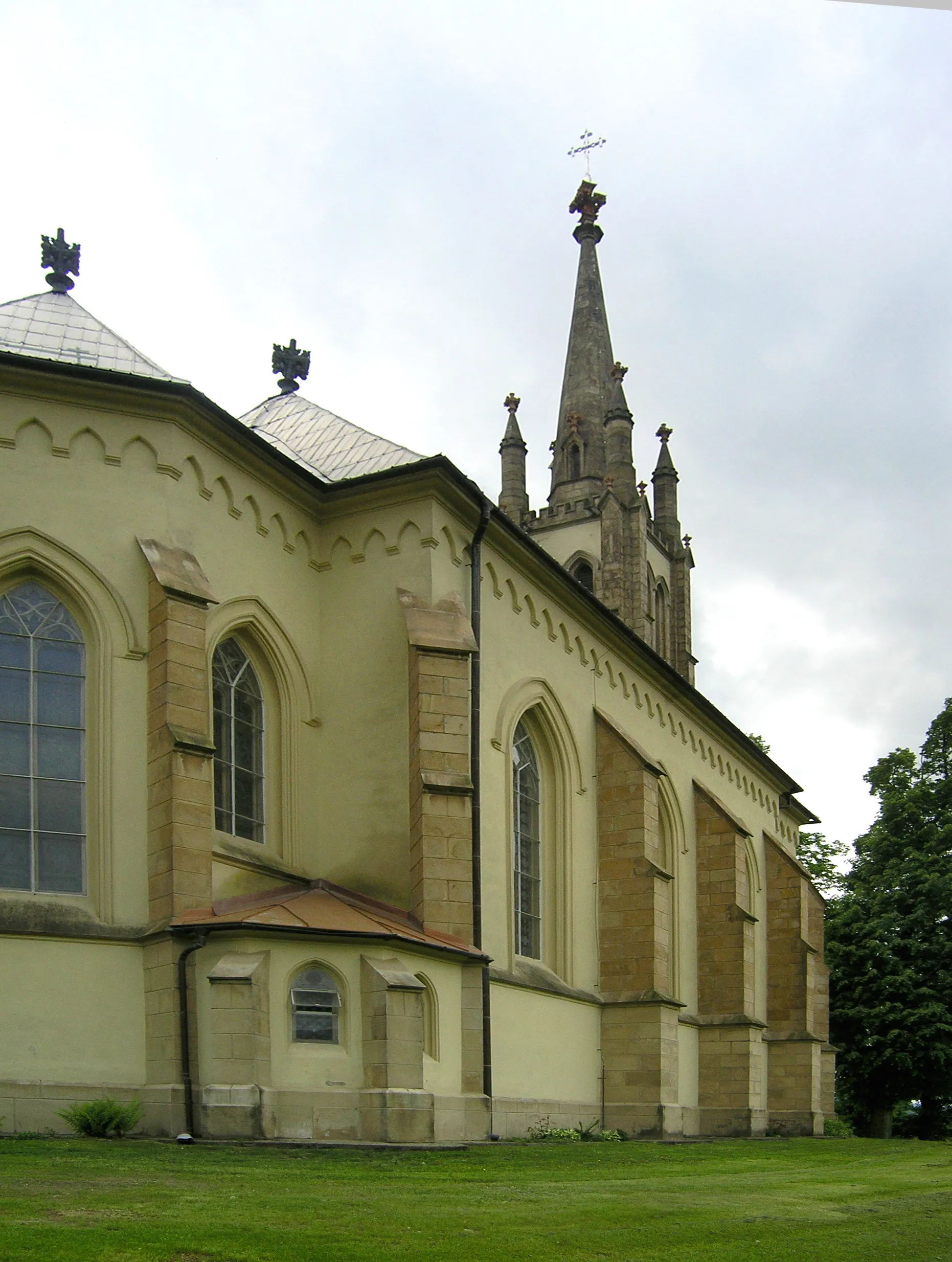 Photo showing: Church in Bratřejov, Czech Republic