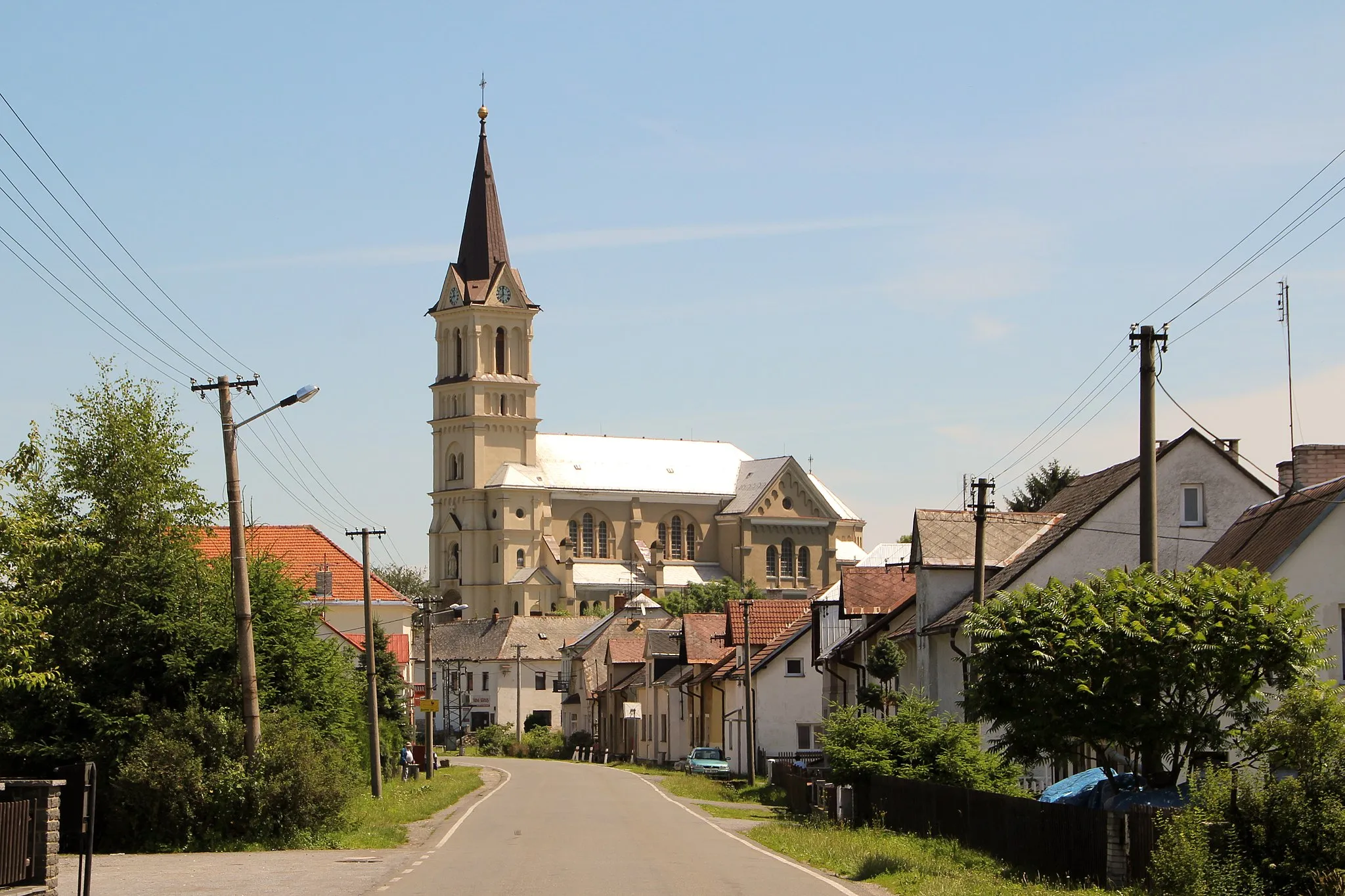 Photo showing: Mikulovice (deutsch Niklasdorf) ist eine Gemeinde im Okres Jeseník in Tschechien.