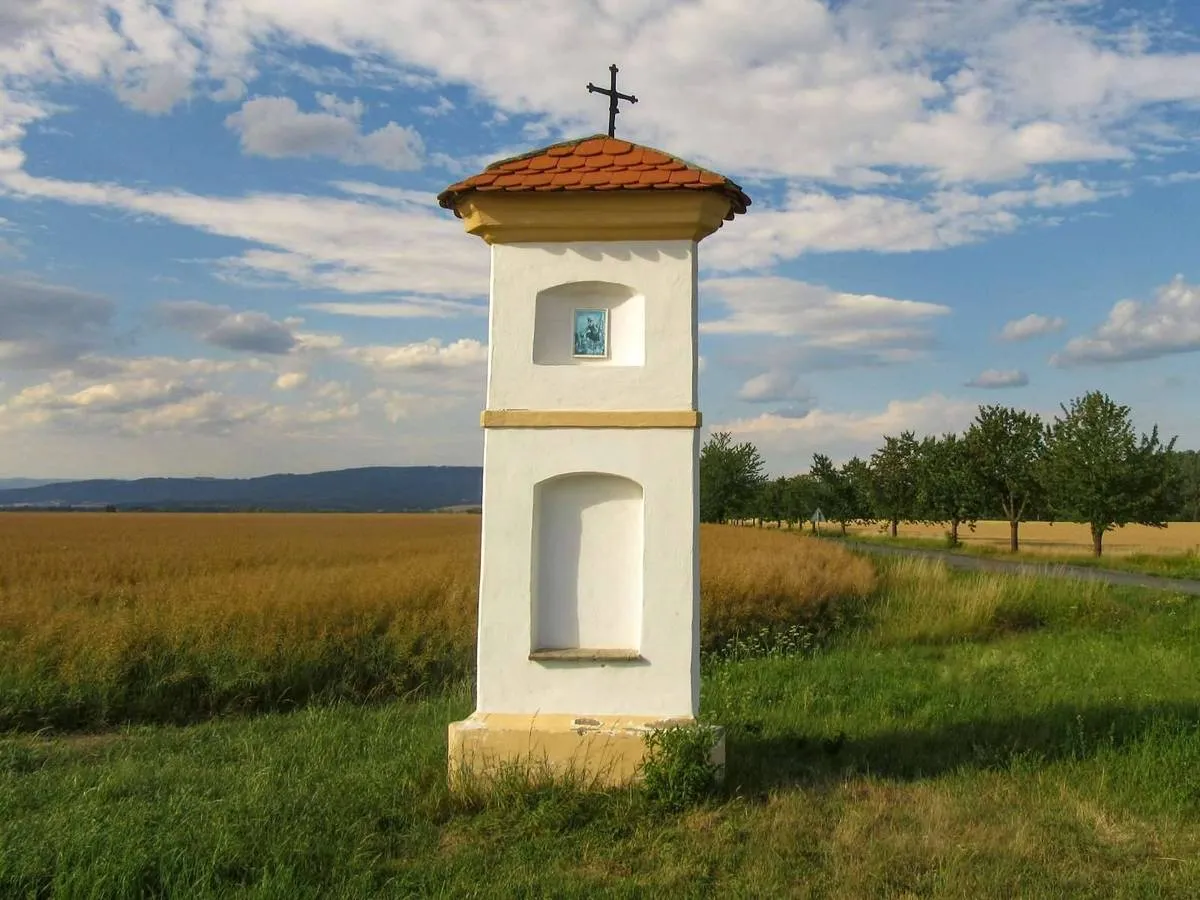 Photo showing: Column shrine in Štěpánov in Olomouc District – entry no. 16067.