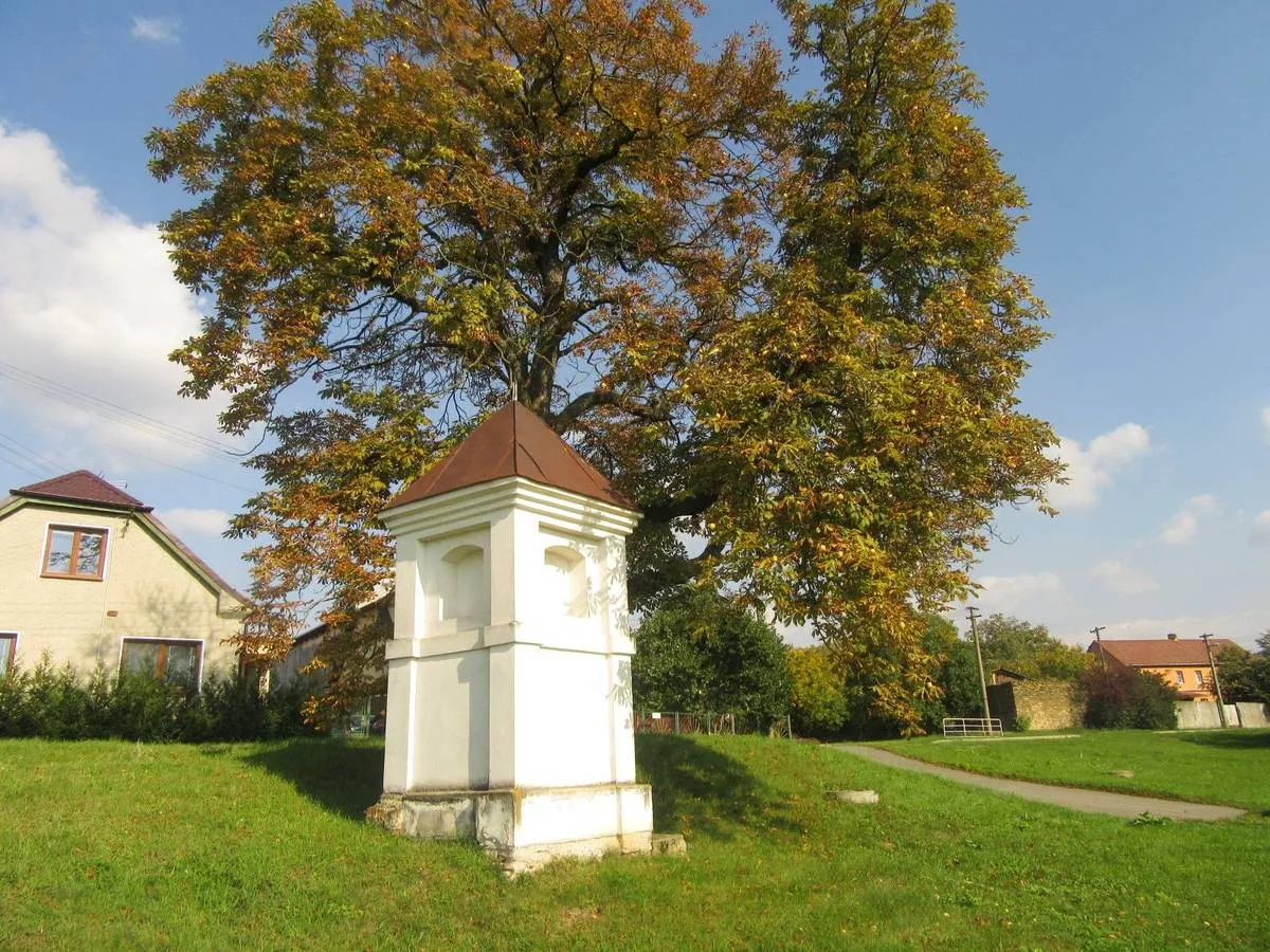 Photo showing: Column shrine in Šternberk in Olomouc District – entry no. 17453.