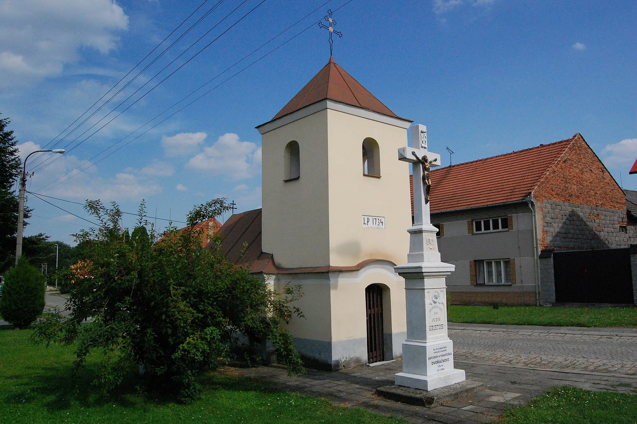 Photo showing: Kaple svatého Jana Nepomuckého, Věrovany, okres Olomouc