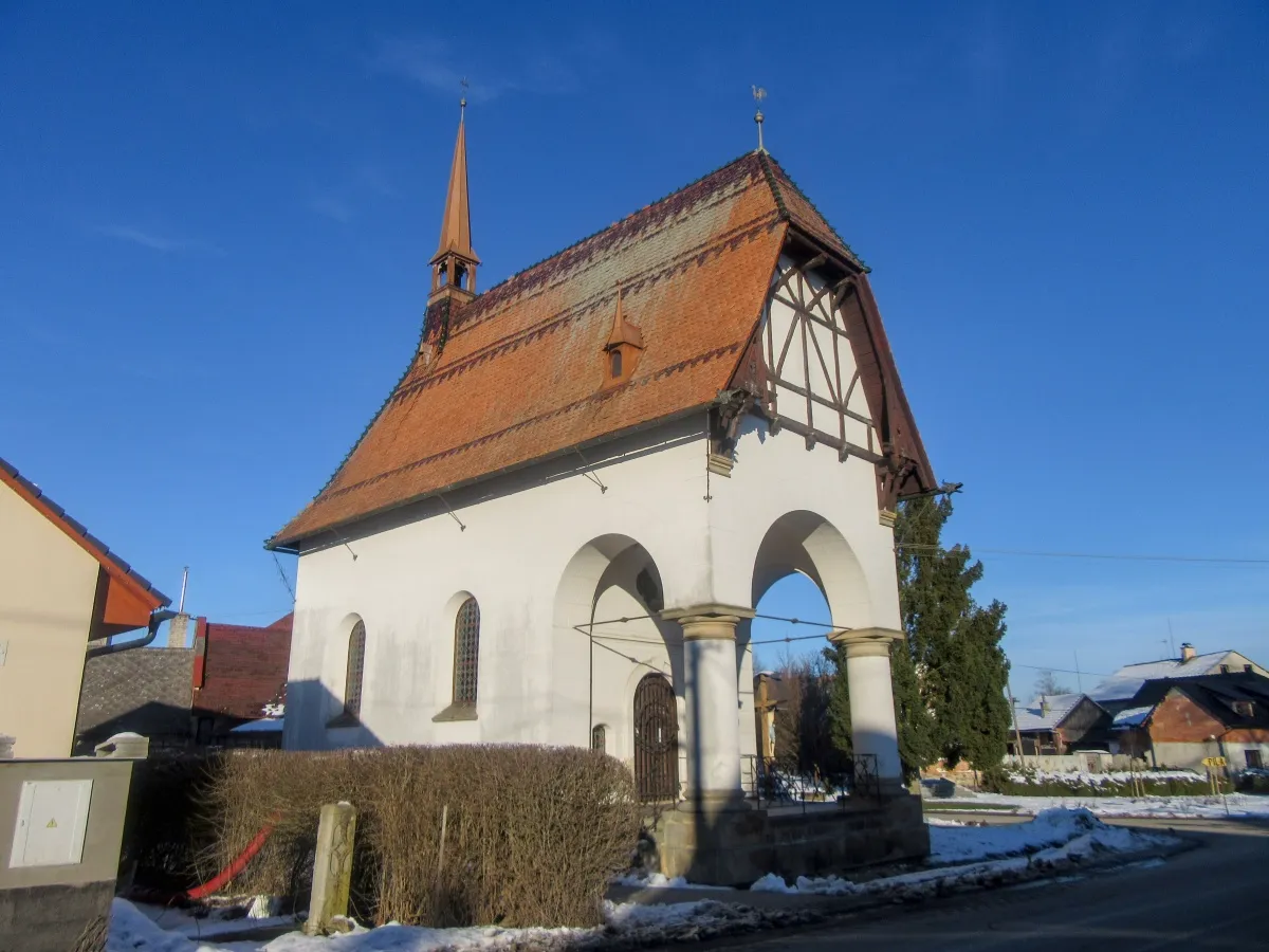 Photo showing: Chapel in Troubelice in Olomouc District – entry no. 43144.