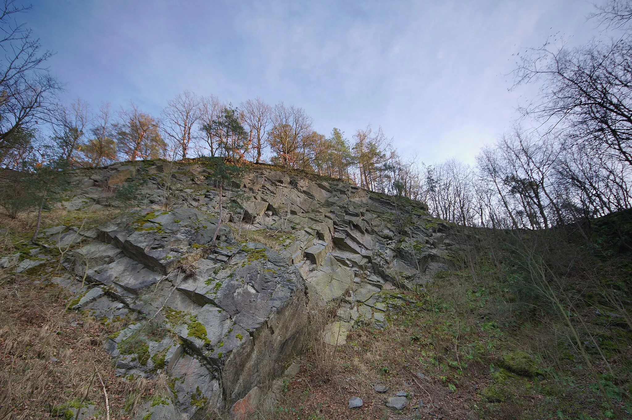 Photo showing: Bývalý lom, Senička, okres Olomouc