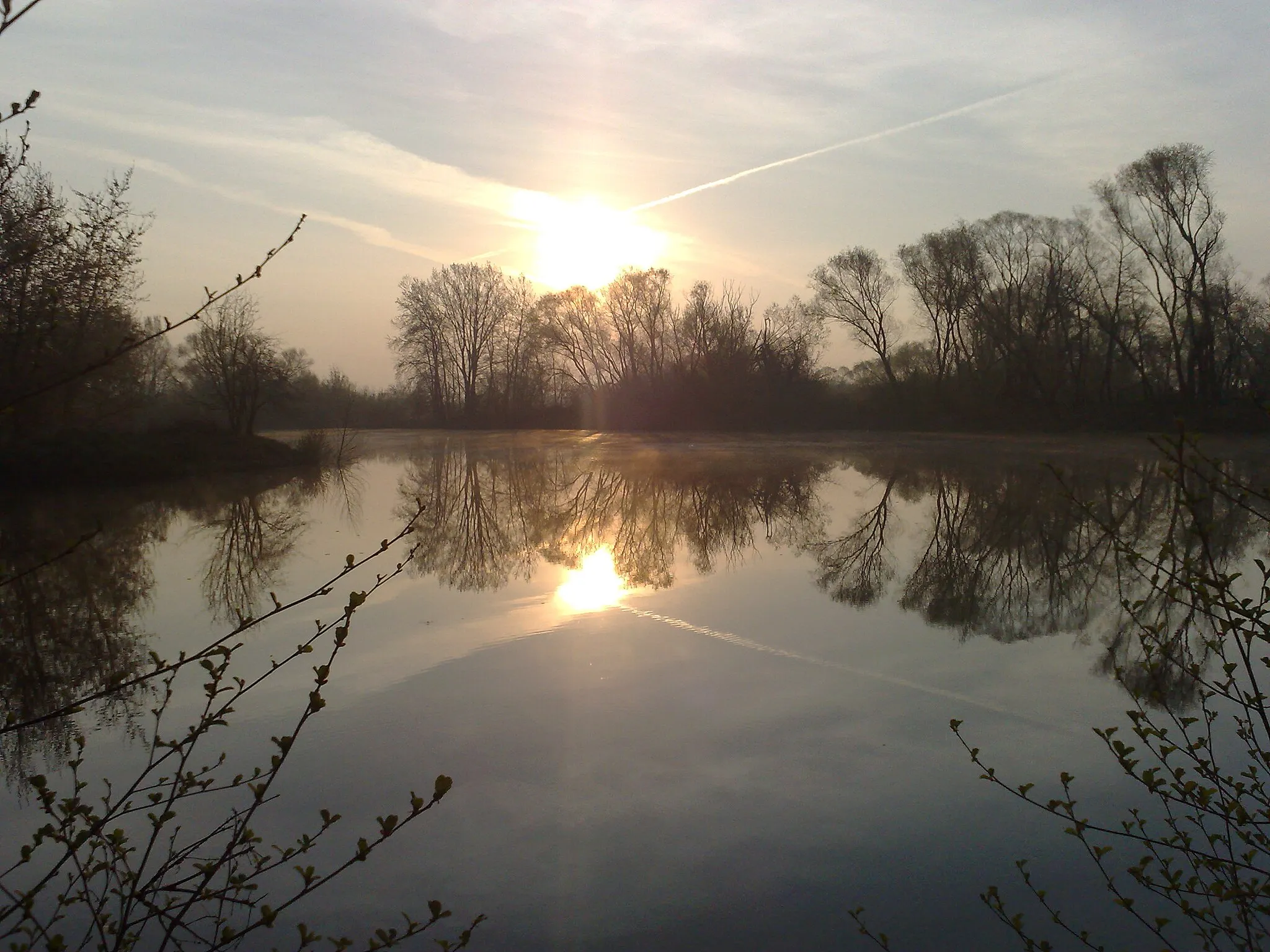 Photo showing: Olomouc rybnik-sunrise