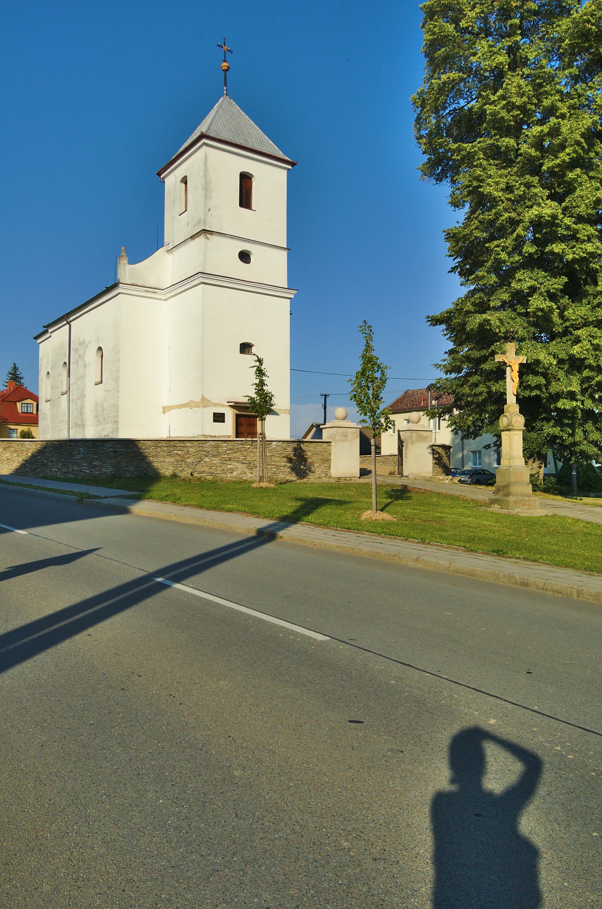 Photo showing: Kostel svatého Jana, Luká, okres Olomouc
