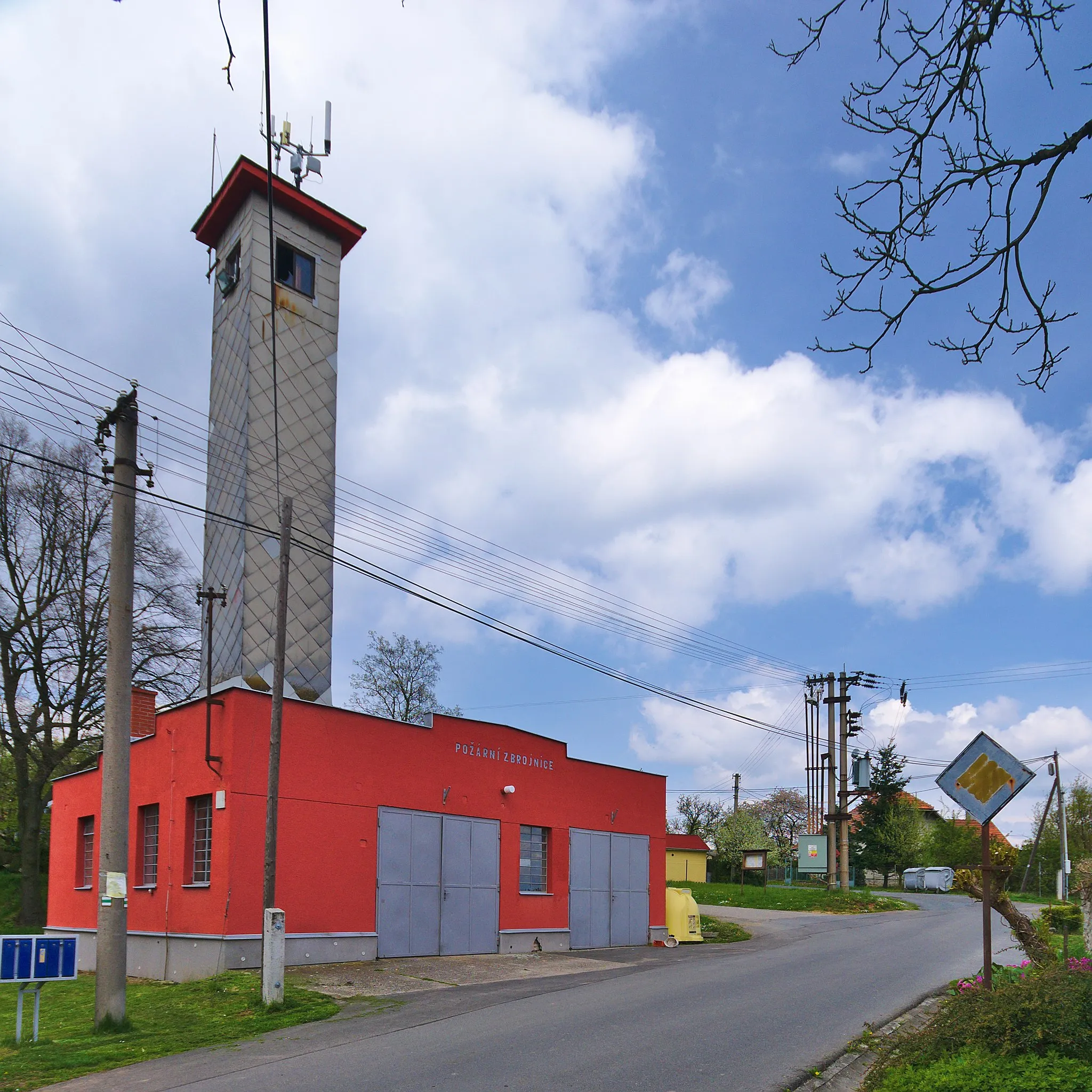 Photo showing: Hasičská zbrojnice, Alojzov, okres Prostějov