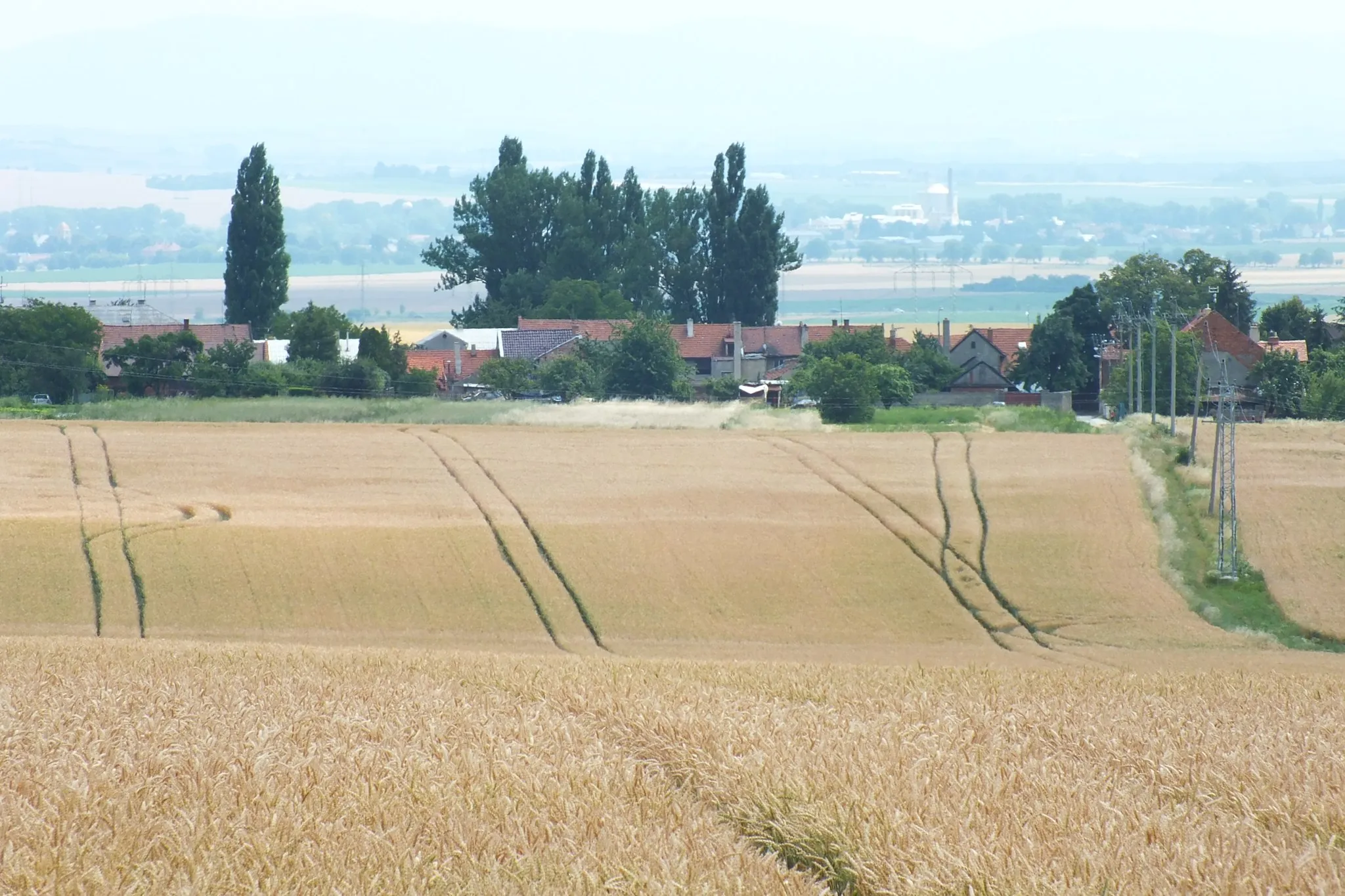 Photo showing: Village Kaple, part of Čelechovice na Hané, the Czech Republic.