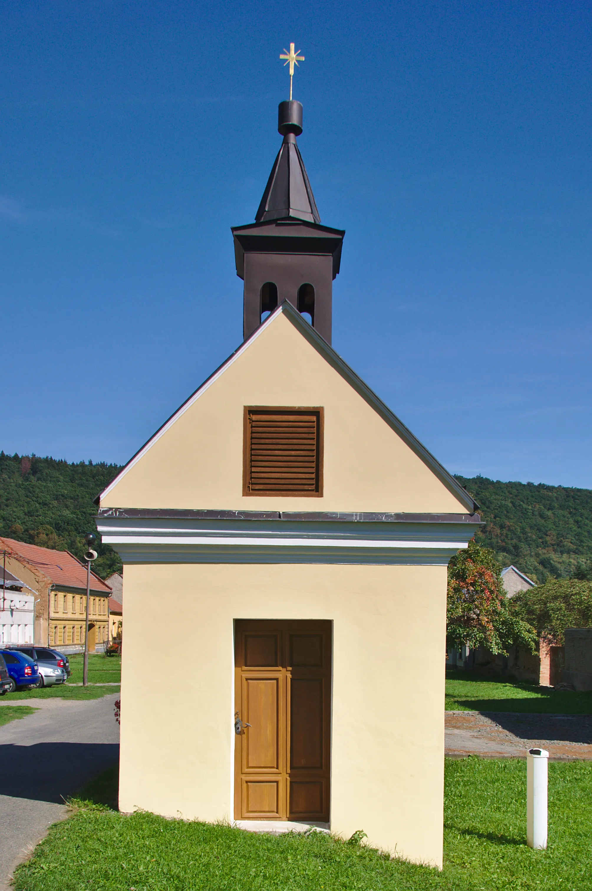 Photo showing: Kaple svatého Martina, Služín, Stařechovice, okres Prostějov