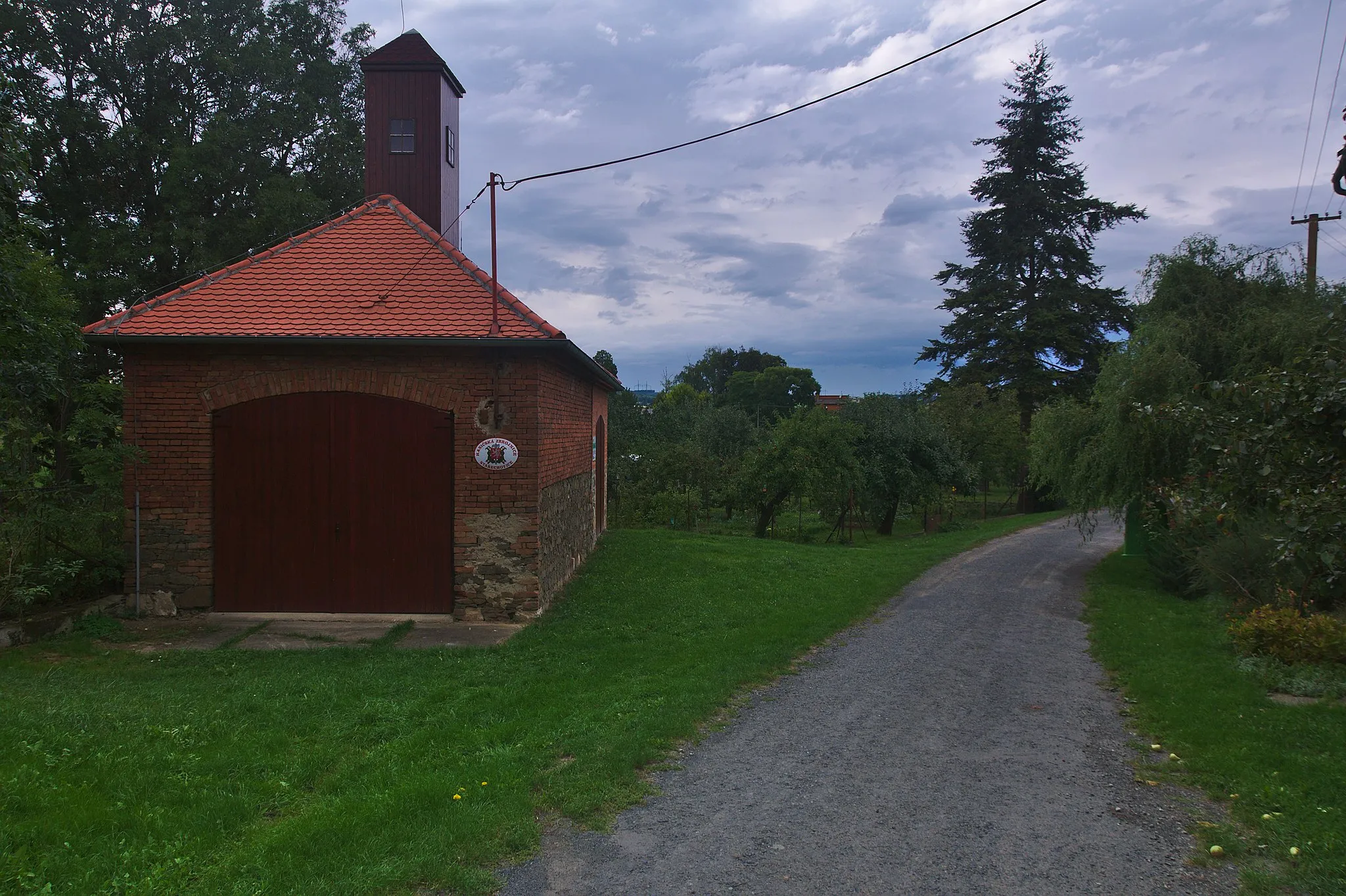 Photo showing: Hasičská zbrojnice, Stařechovice, okres Prostějov