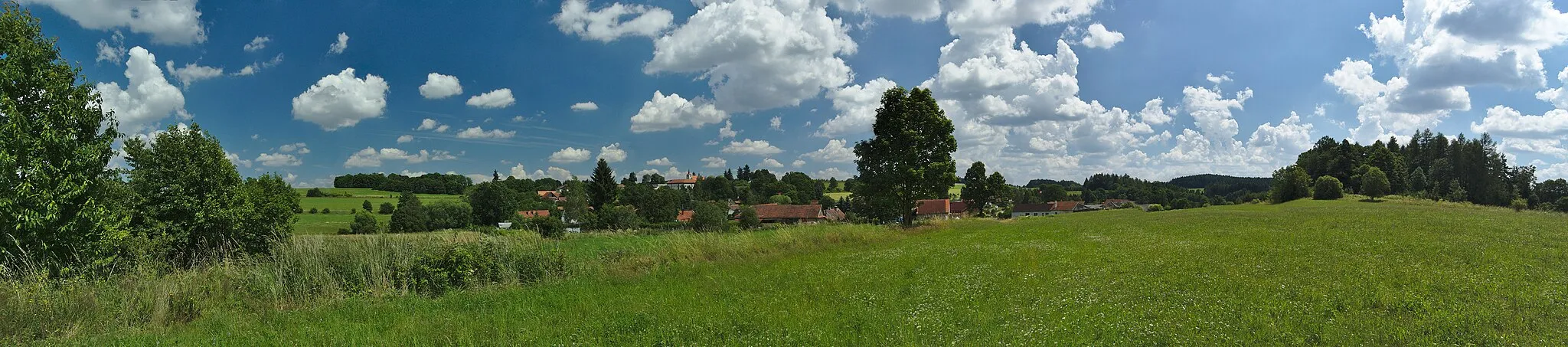 Photo showing: Skřípov - panorama, okres Prostějov