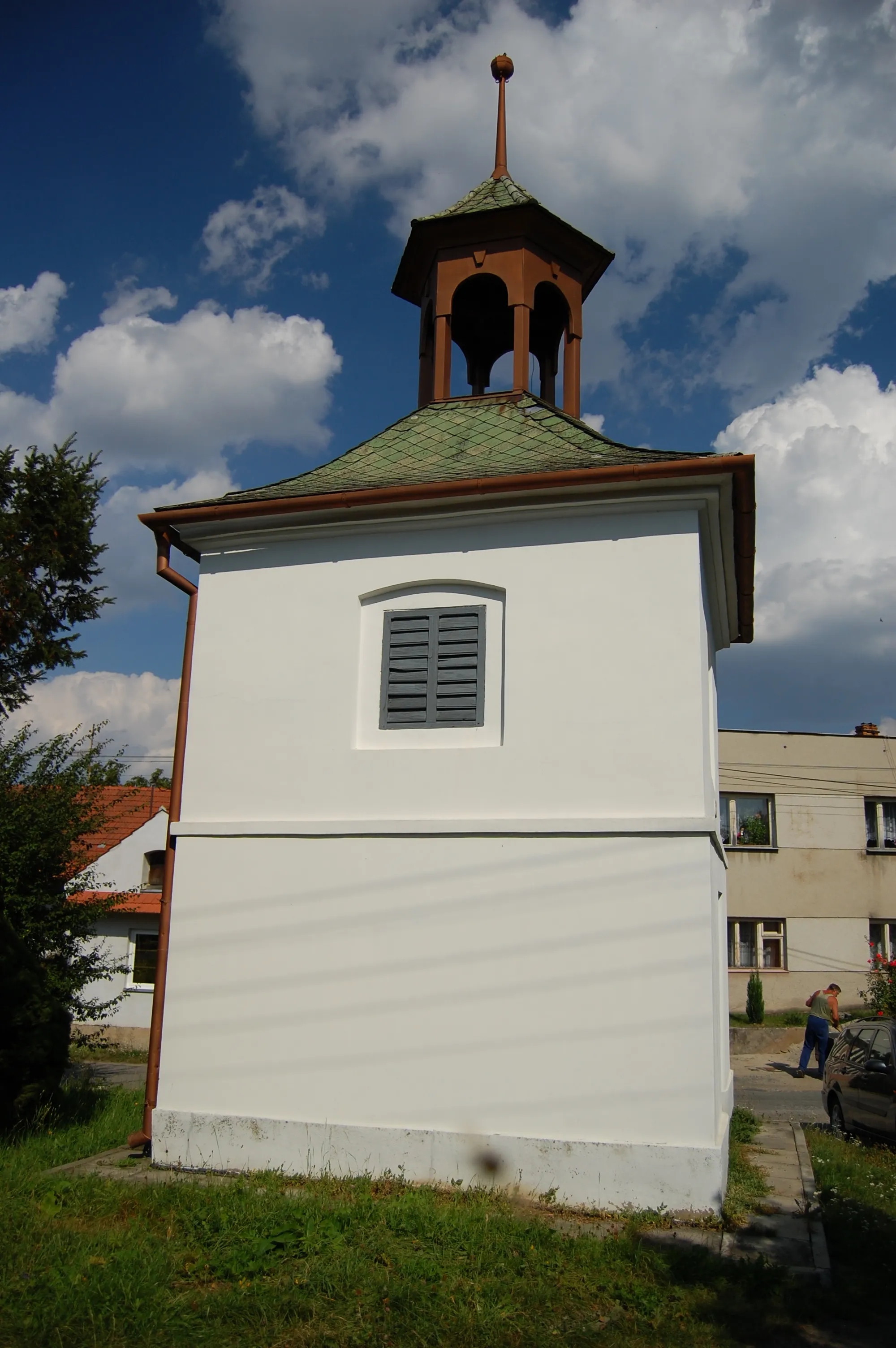 Photo showing: Kaplička na návsi, Žárovice, Plumlov, okres Prostějov