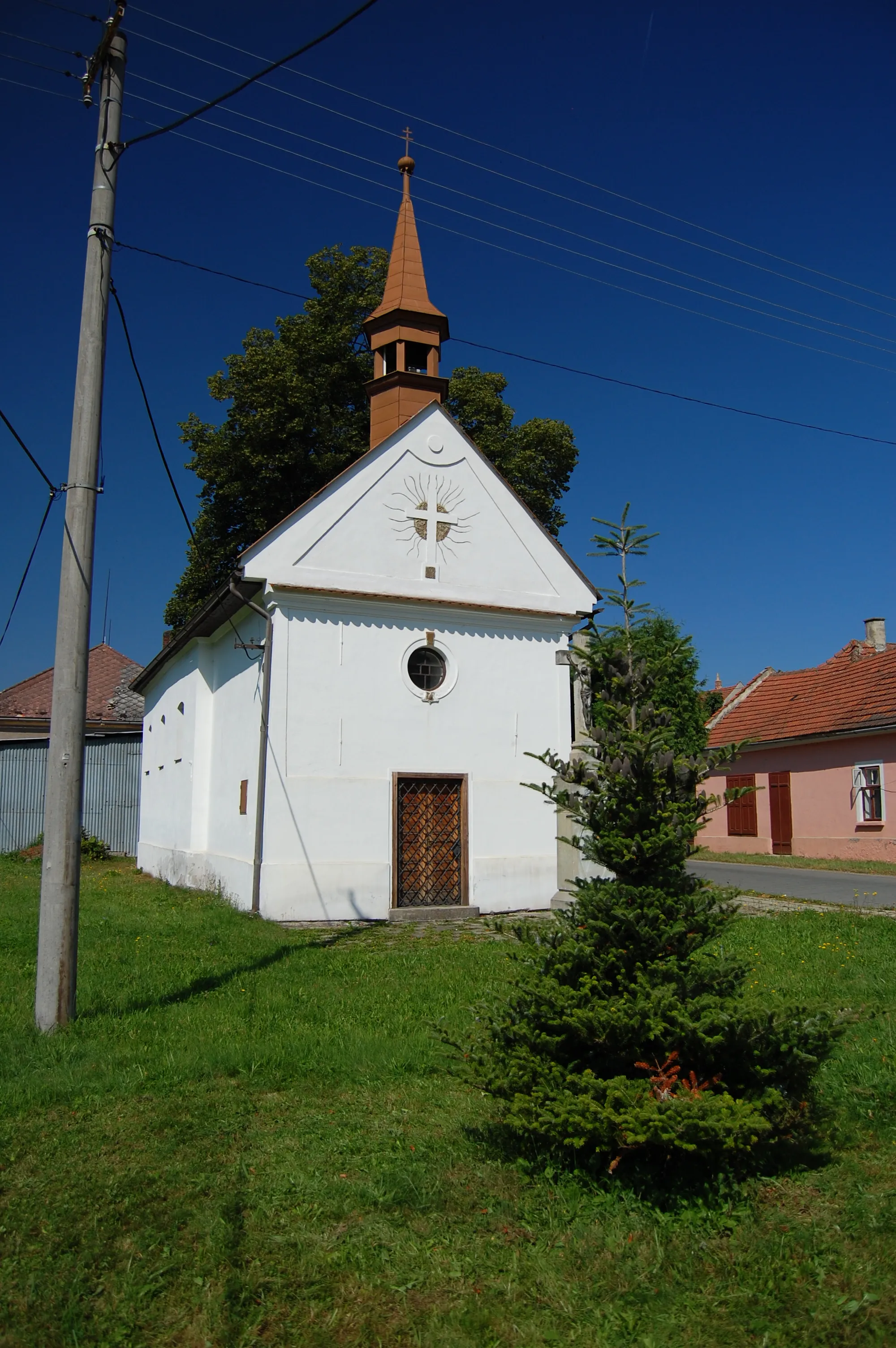 Photo showing: Kaplička svaté Anny - zadní pohled, Ludmírov, okres Prostějov
