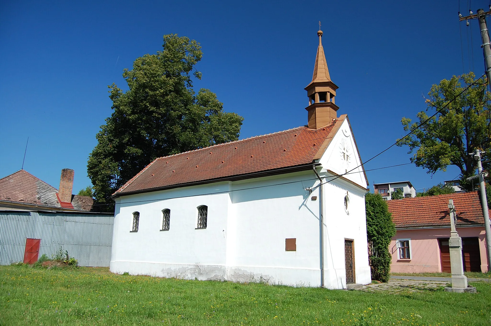 Photo showing: Kaplička svaté Anny - boční pohled, Ludmírov, okres Prostějov