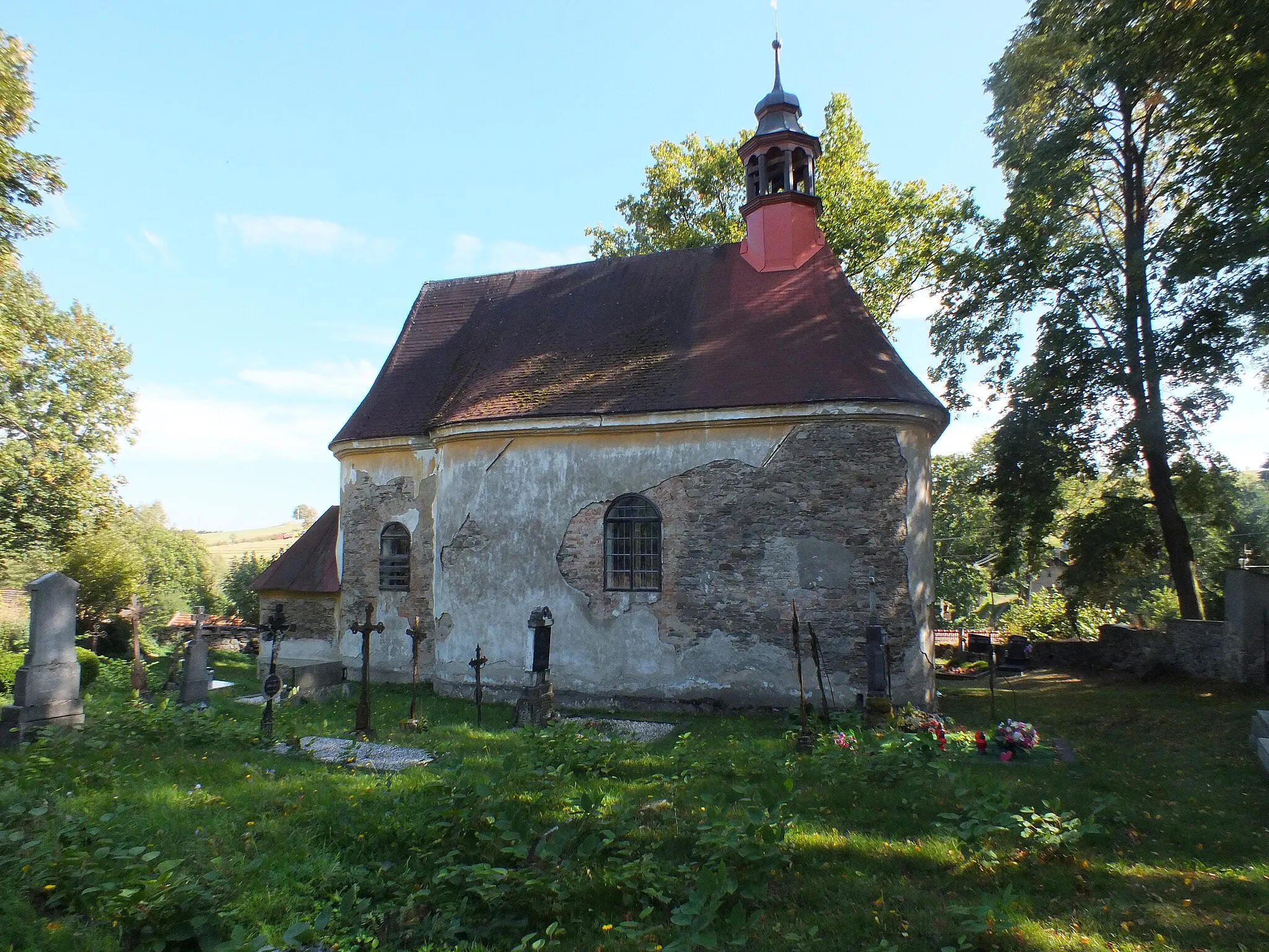 Photo showing: The church of Saint Mary Magdalene in Boškov