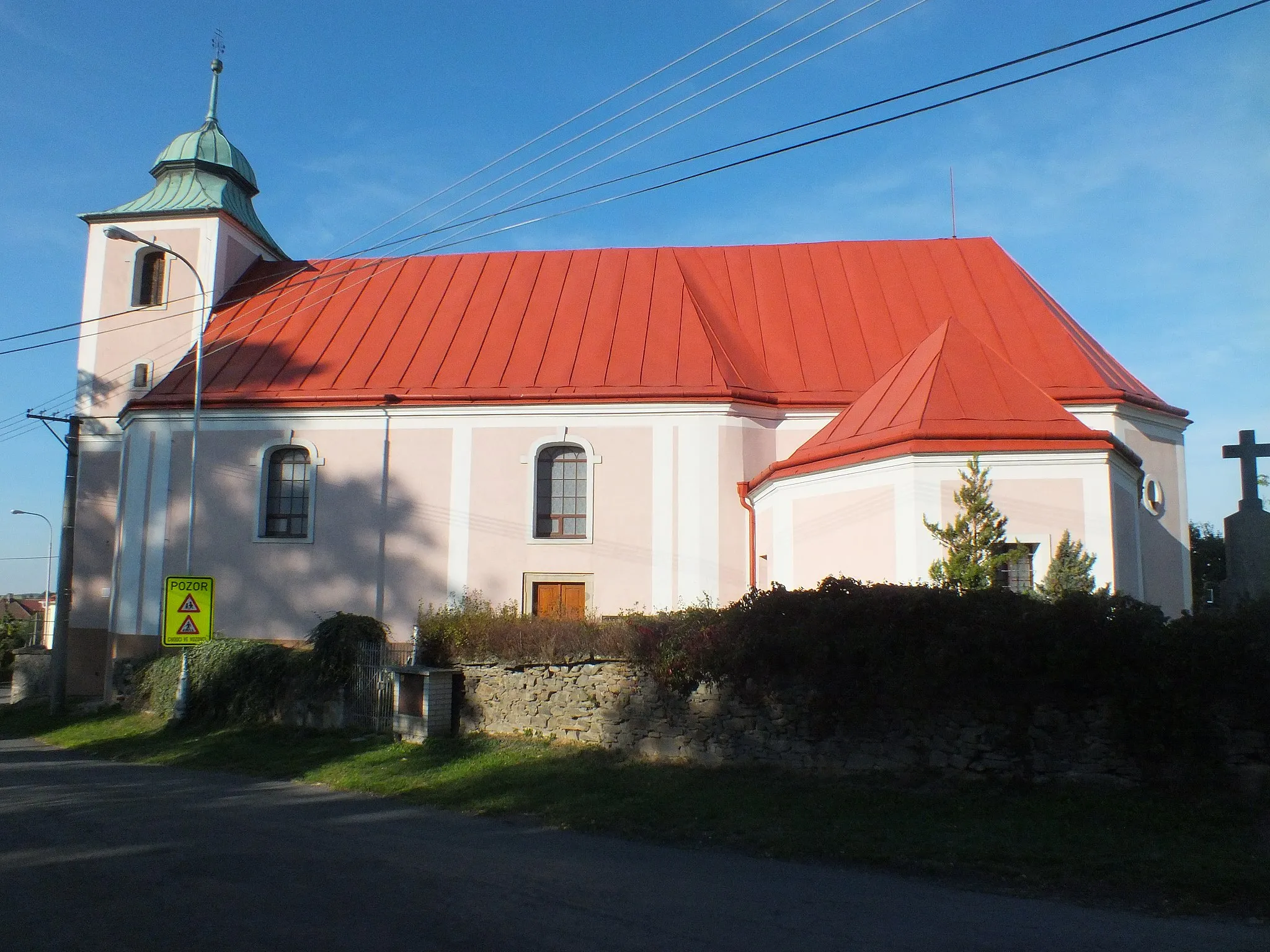 Photo showing: The Saint Nicholas church in Partutovice