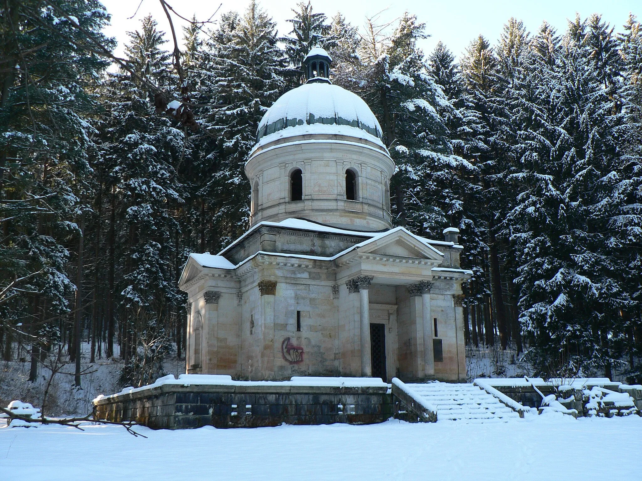 Photo showing: Hrobka rodiny Kleinů v Sobotíně