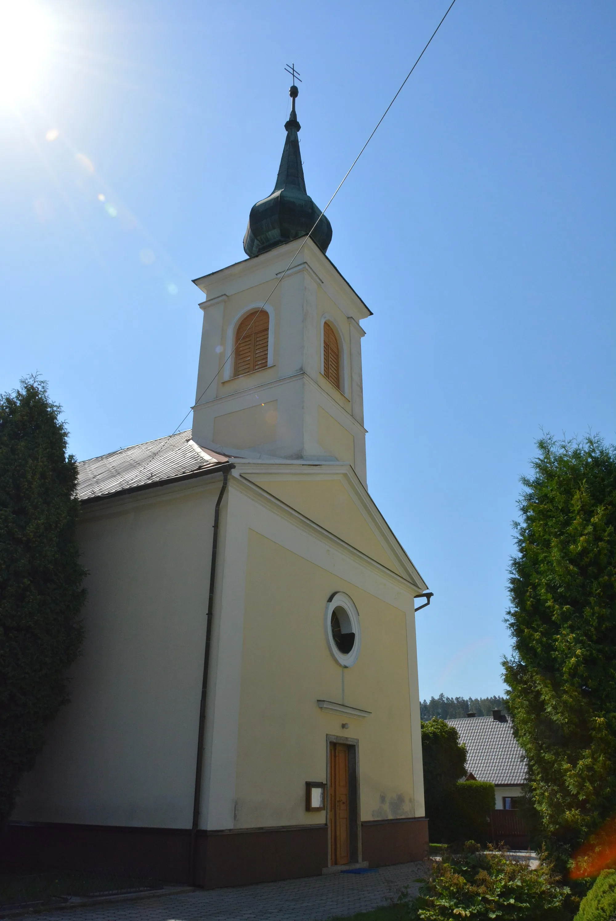 Photo showing: Dolní Studénky kostel sv. Linharta