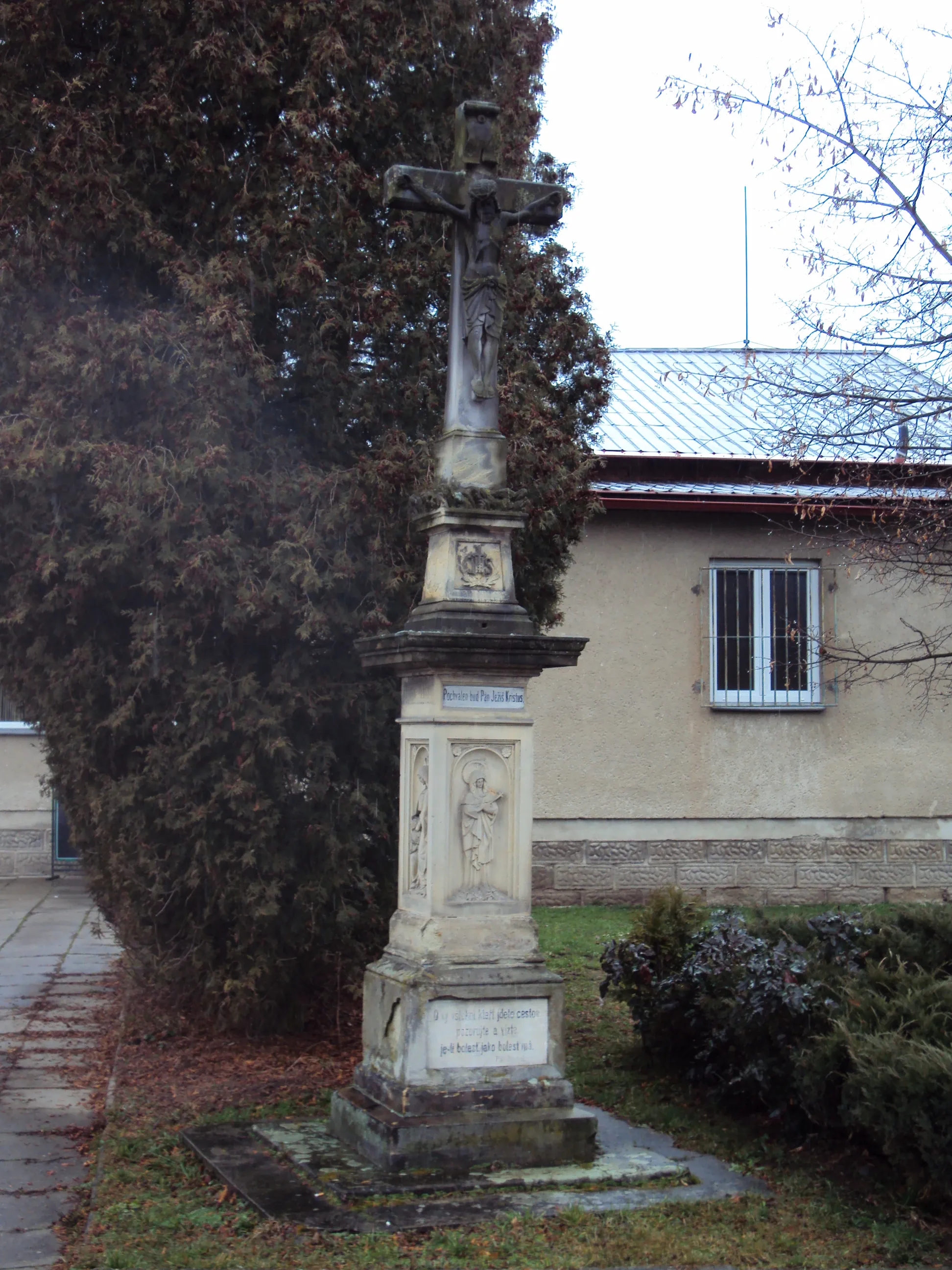 Photo showing: Bohutín křížek