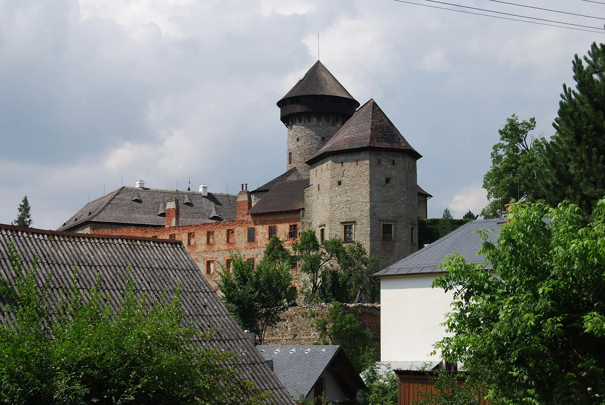 Photo showing: Sovinec (hrad) v okrese Bruntál,asi 14 km jižně od Rýmařova ve směru na Uničov. Česká republika.