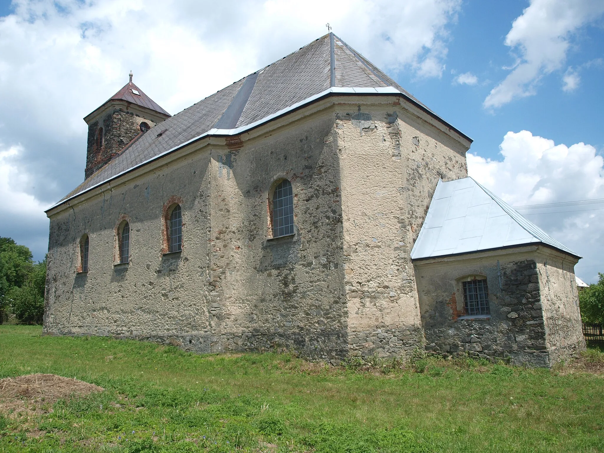Photo showing: Kostel sv. Šimona a Judy v Těchově na Bruntálsku