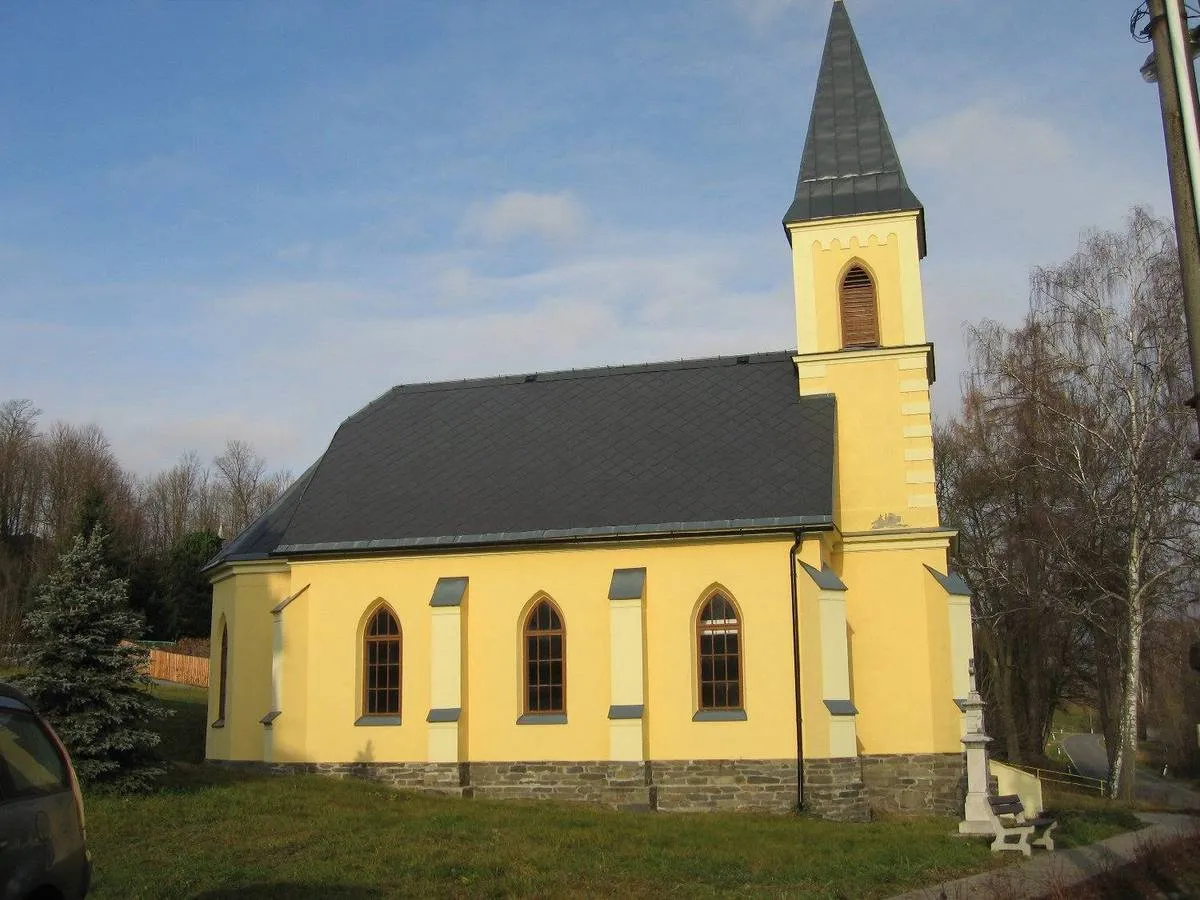 Photo showing: Chapel in Břidličná in Bruntál District – entry no. 30845.