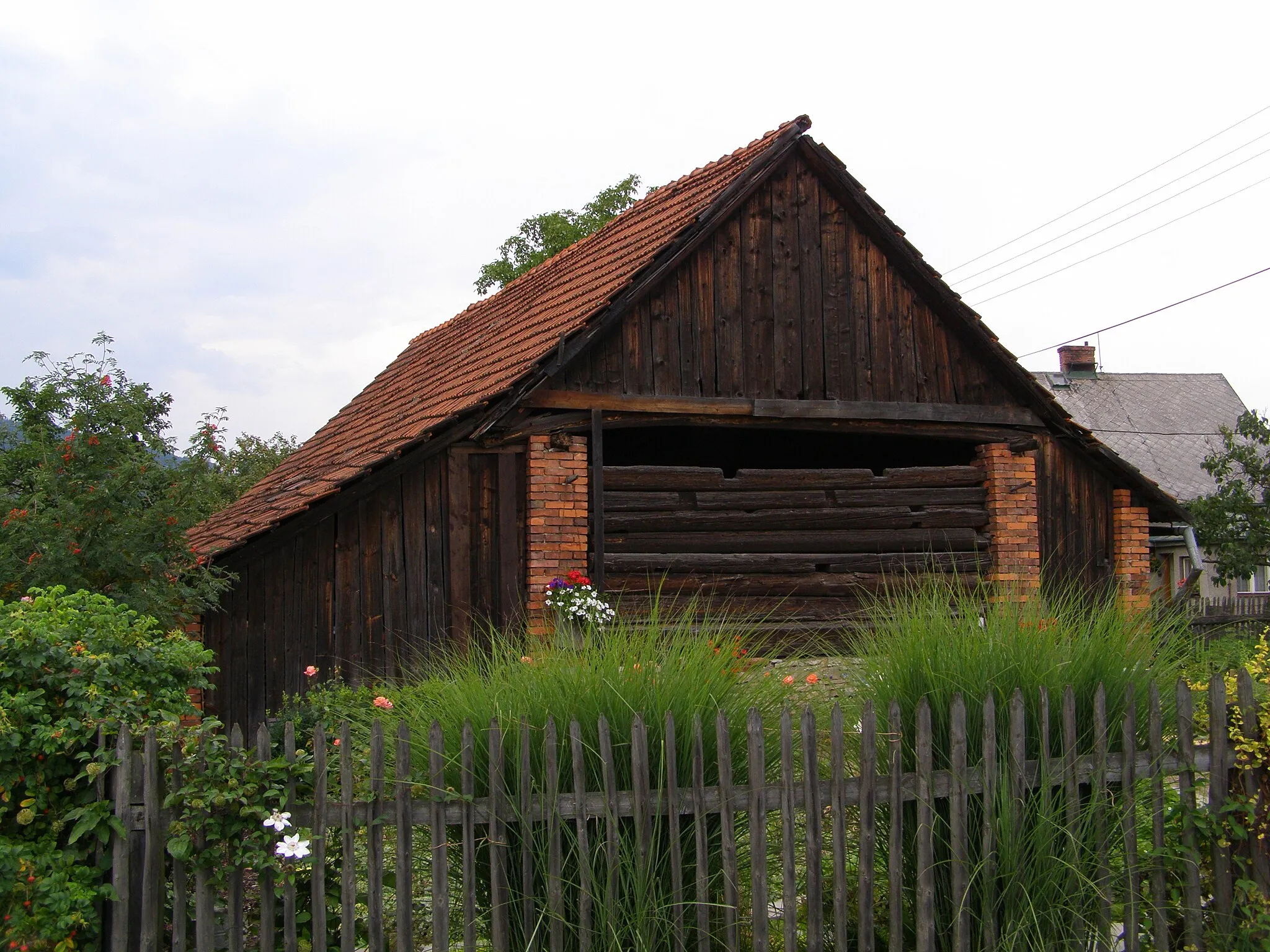 Photo showing: Palkovice, stodola u Staré cesty