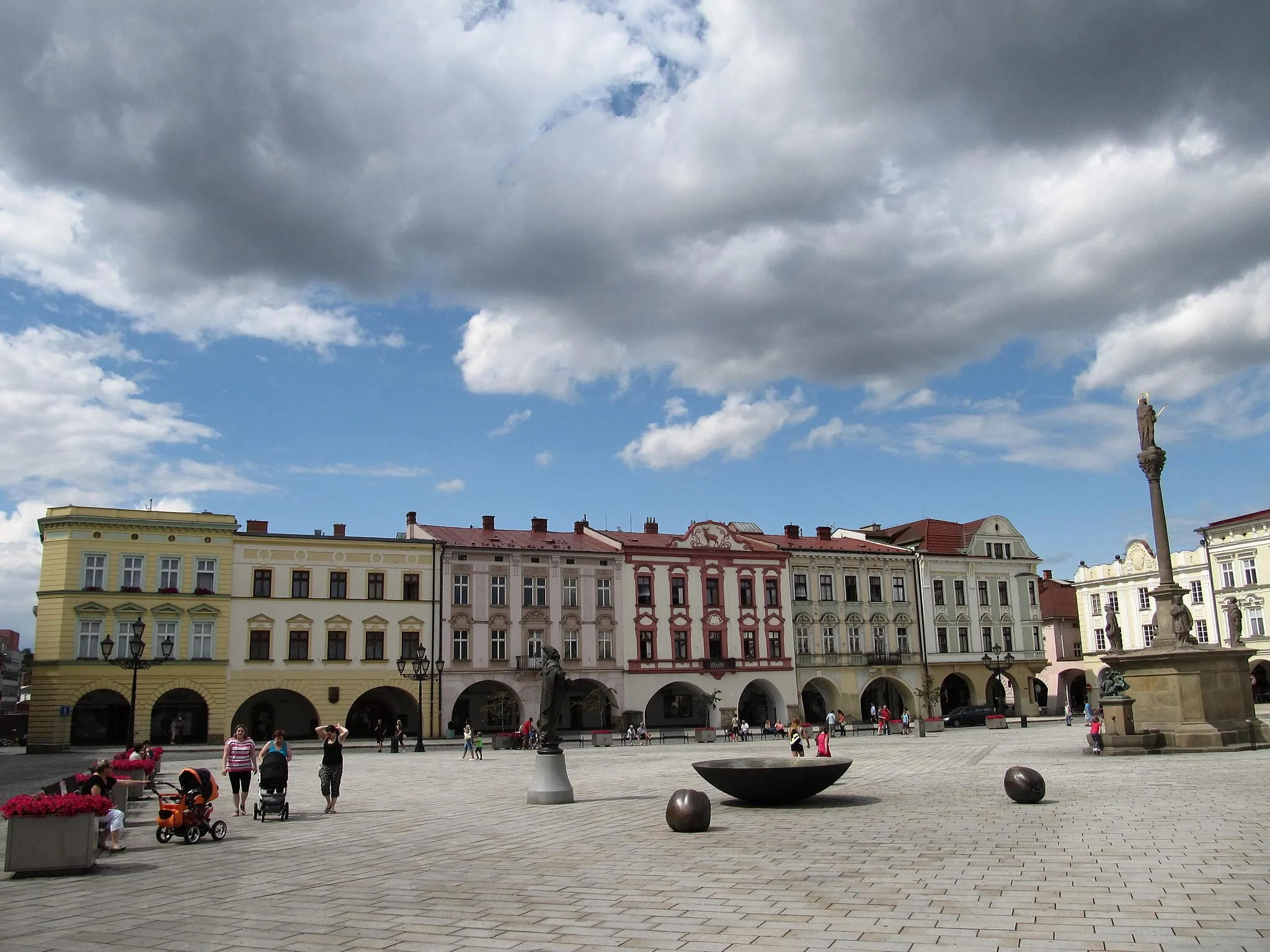 Photo showing: Masarykovo náměstí, západní část