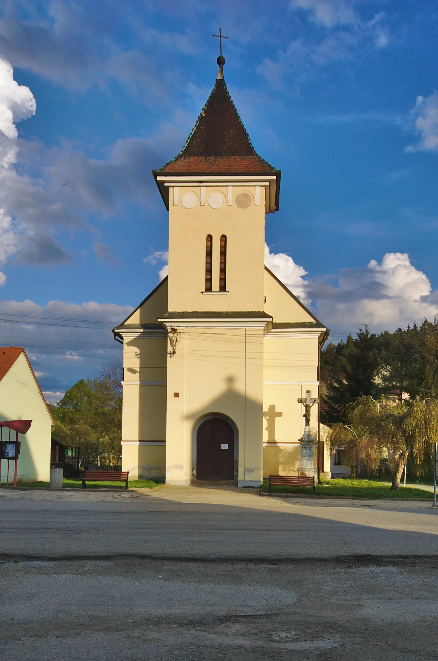 Photo showing: Kostel Panny Marie pomocnice křesťanů, Skalice nad Svitavou, okres Blansko