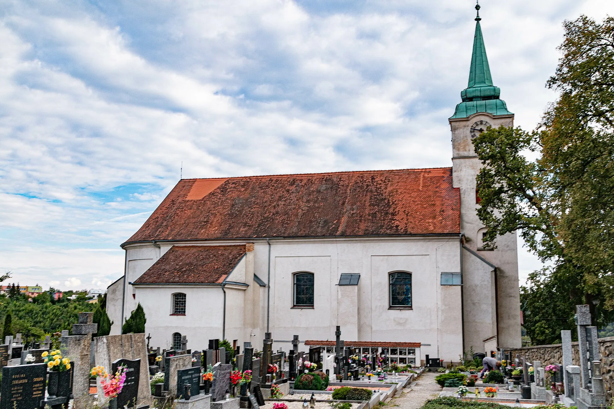 Photo showing: hřbitov Jedovnice