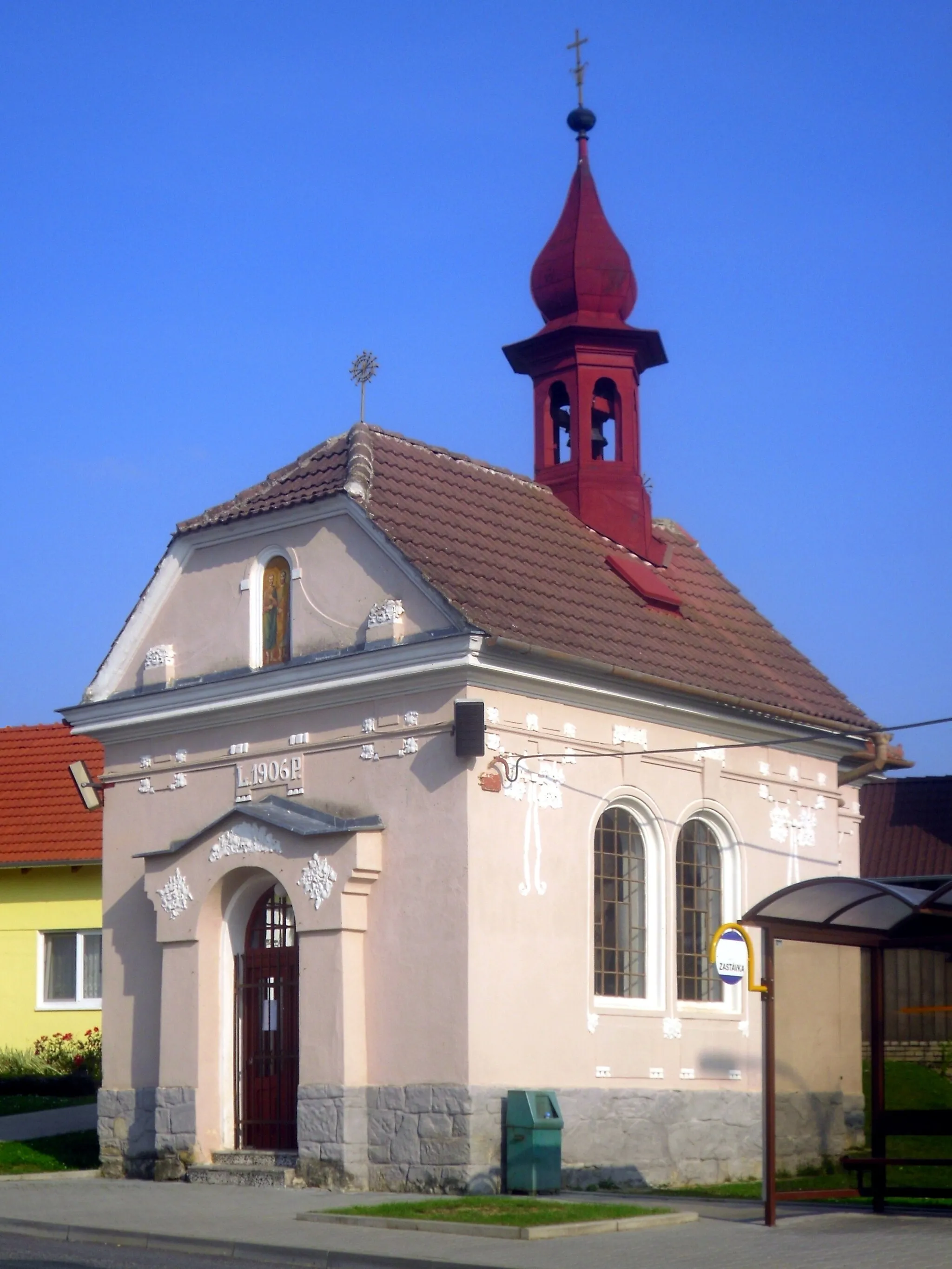 Photo showing: Vřesovice, Hodonín district, Czech Republic - chapel