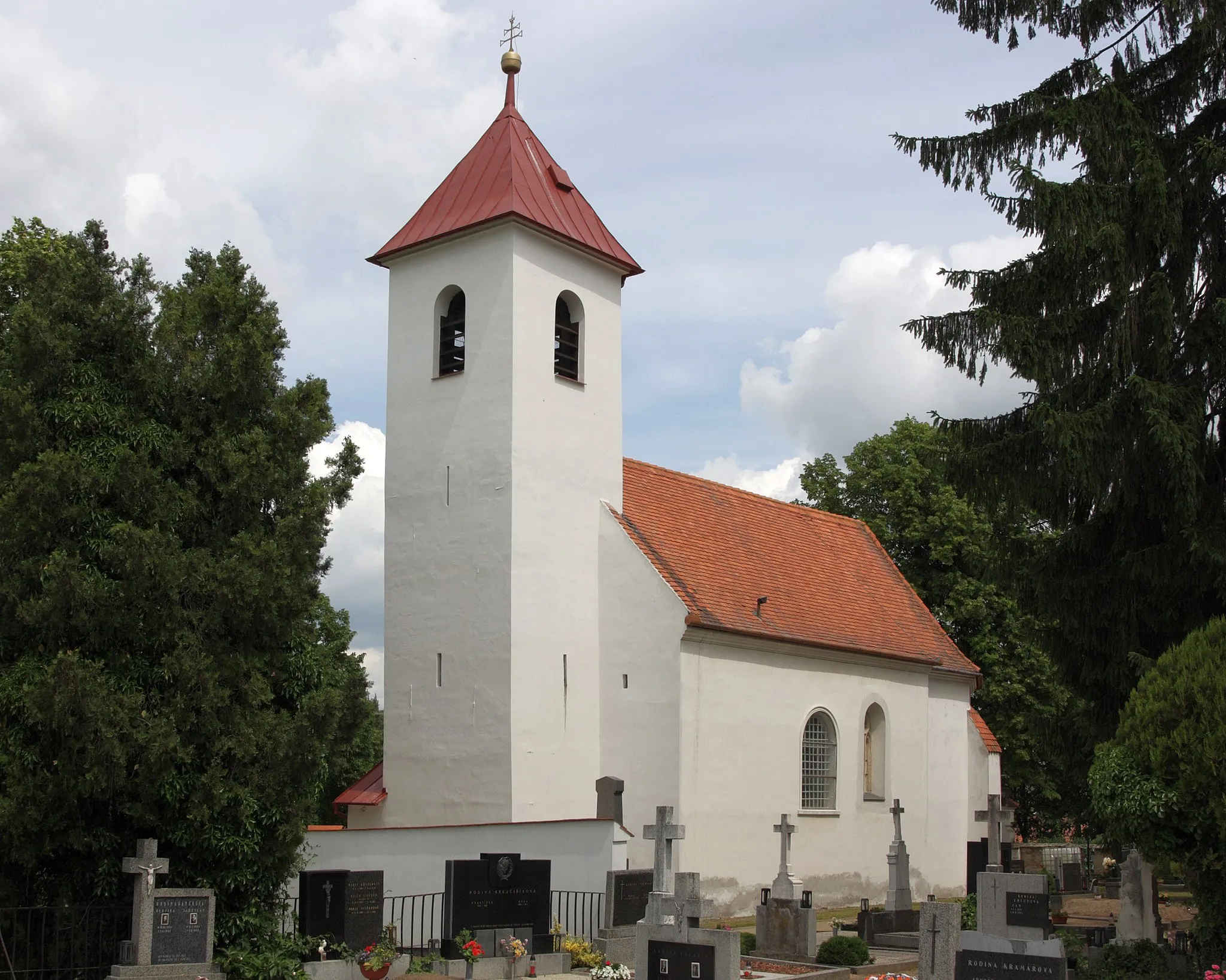 Photo showing: Vážany nad Litavou - kostel sv Bartoloměje.