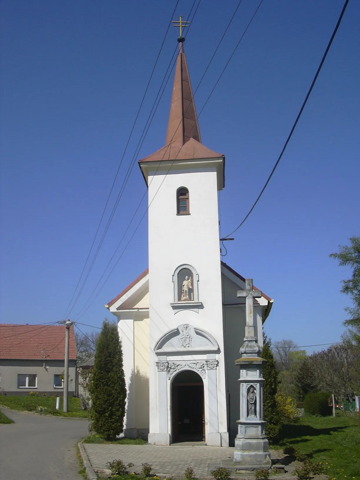 Photo showing: Kostel Panny Marie Vranovské Nosálovice (Vyškov- czech republic).