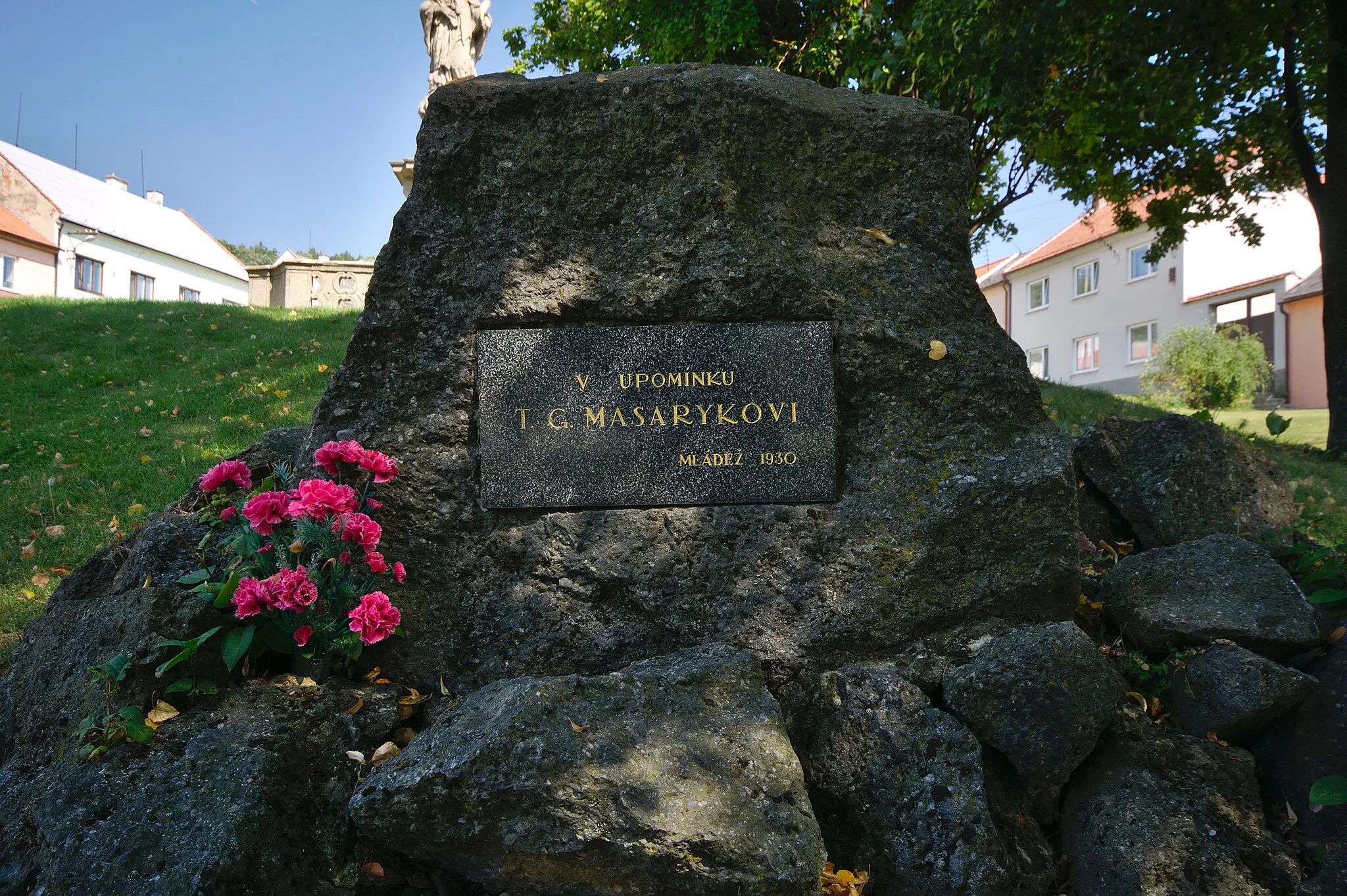 Photo showing: Památník T. G. Masarykovi, Pustiměř, okres Vyškov