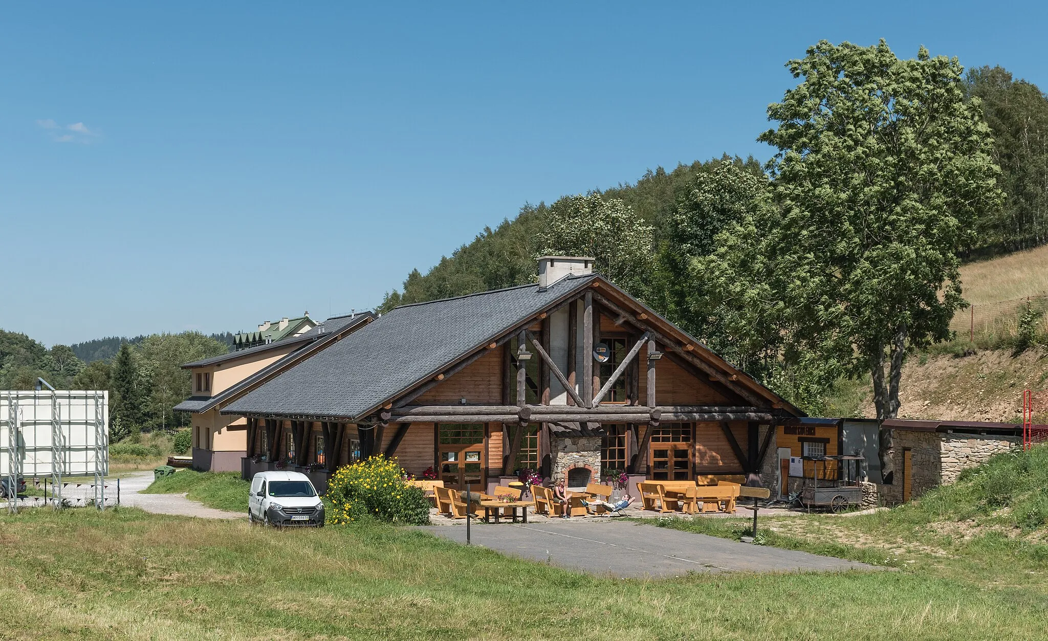 Photo showing: Restaurant in Kamienica