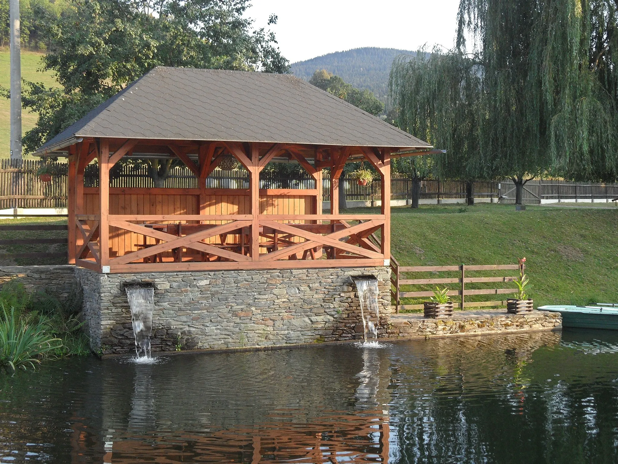 Photo showing: Rudoltice (Sobotín): Restaurant Rybářská bašta. Šumperk District, the Czech Republic