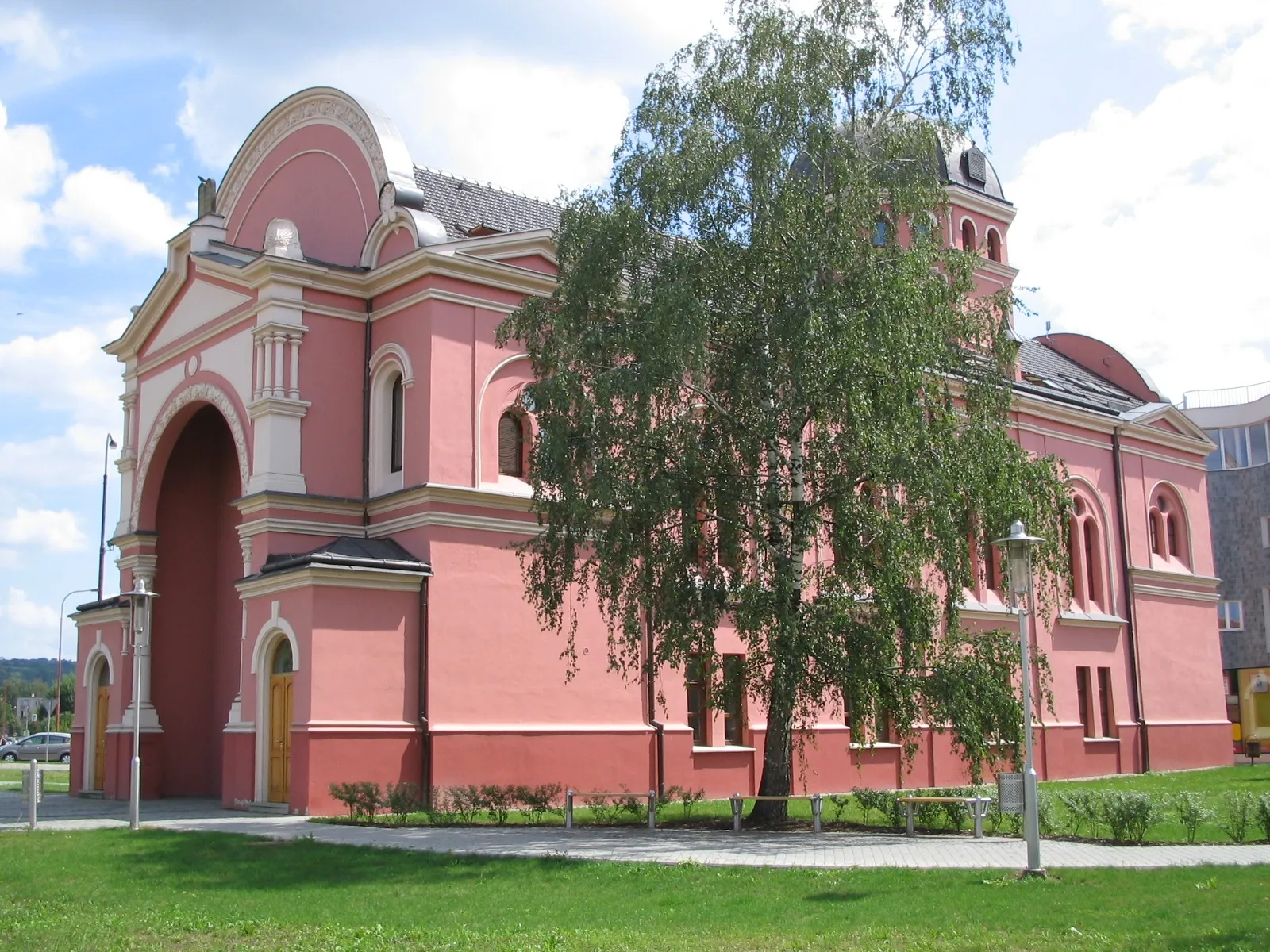 Photo showing: Former synagogue in Uherské Hradiště